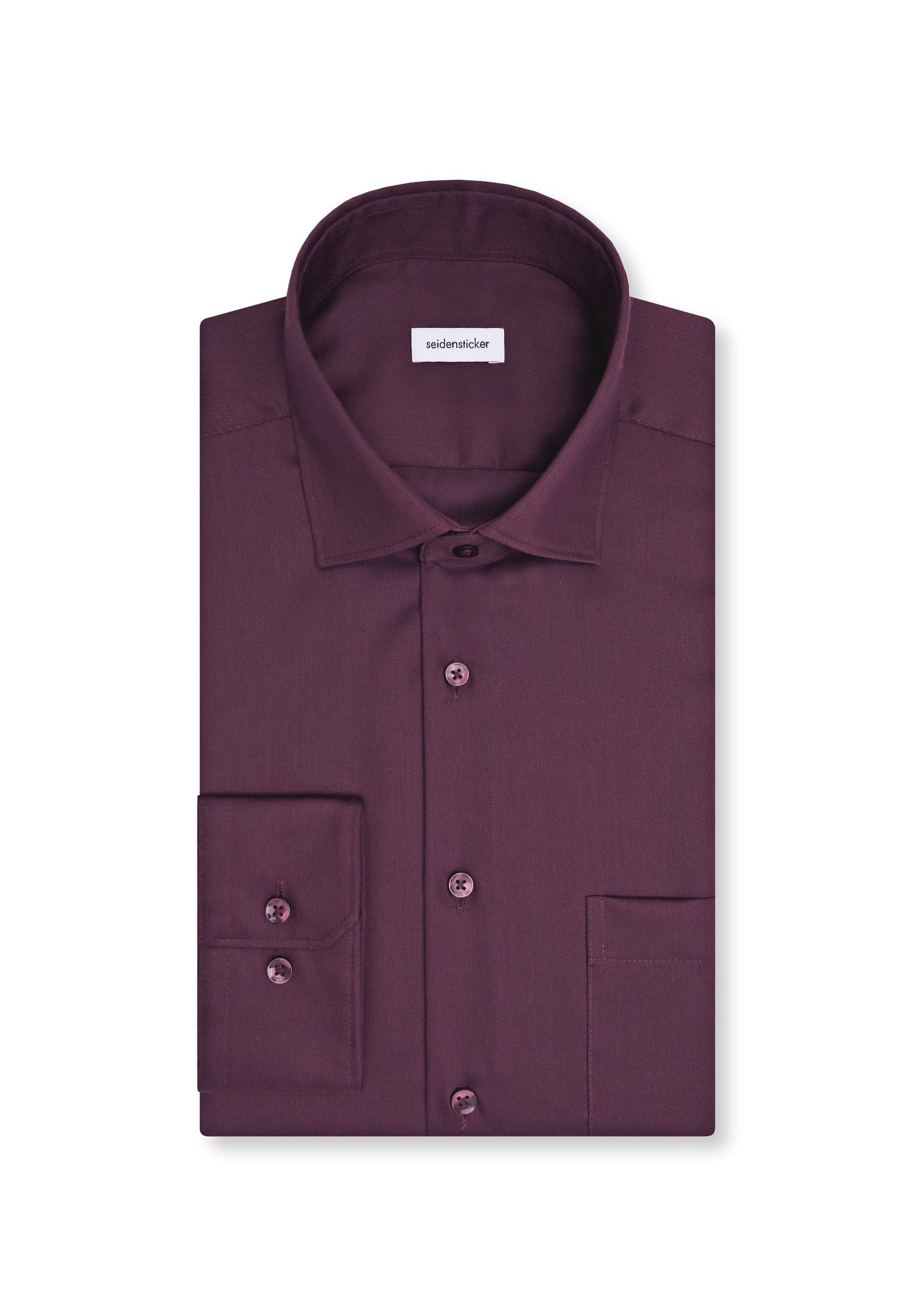 seidensticker Businesshemd »Schwarze Rose« Comfort 1/1 Kentkragen Uni