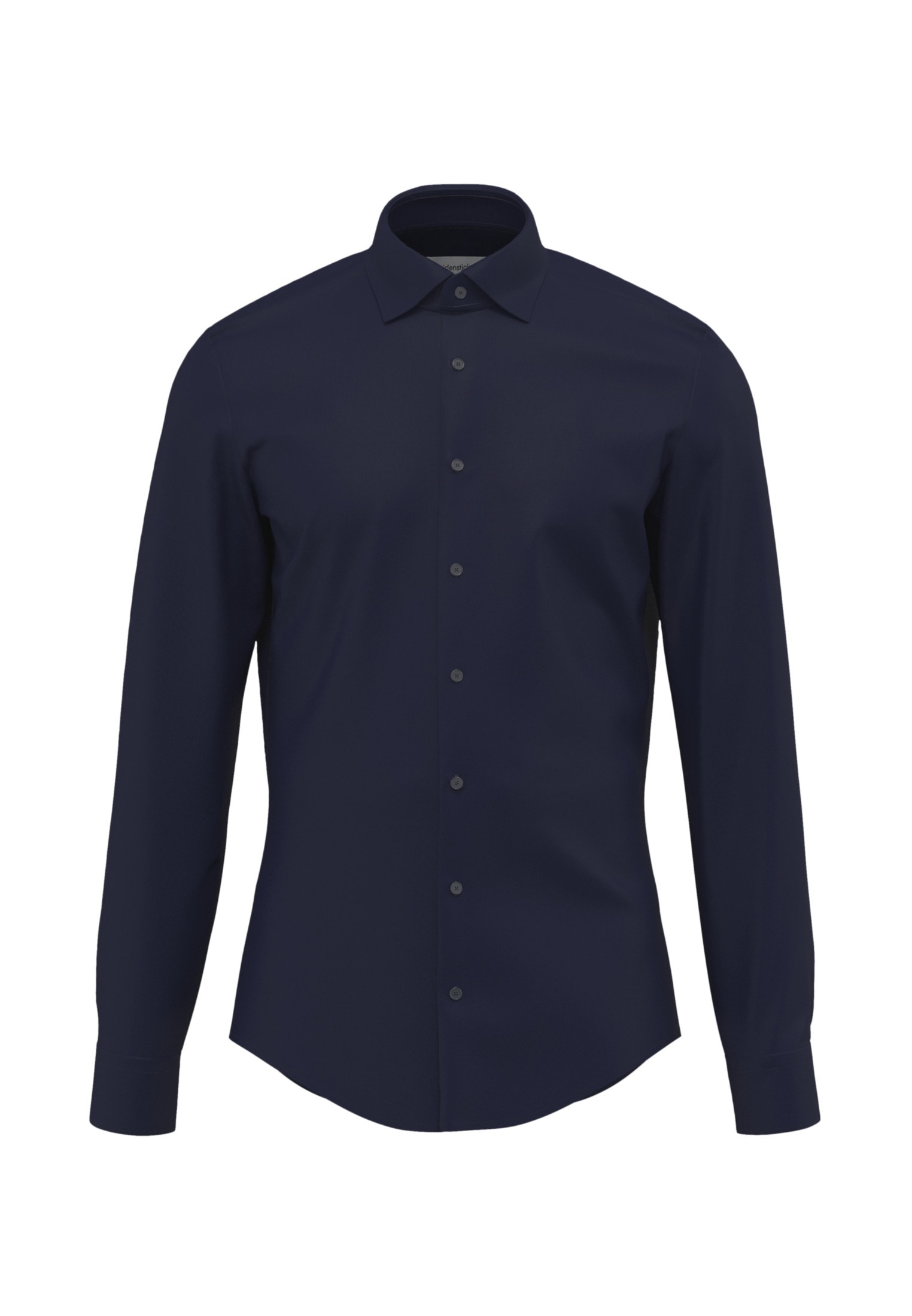 seidensticker Businesshemd »Schwarze Rose« Shaped 1/1 Kentkragen Uni