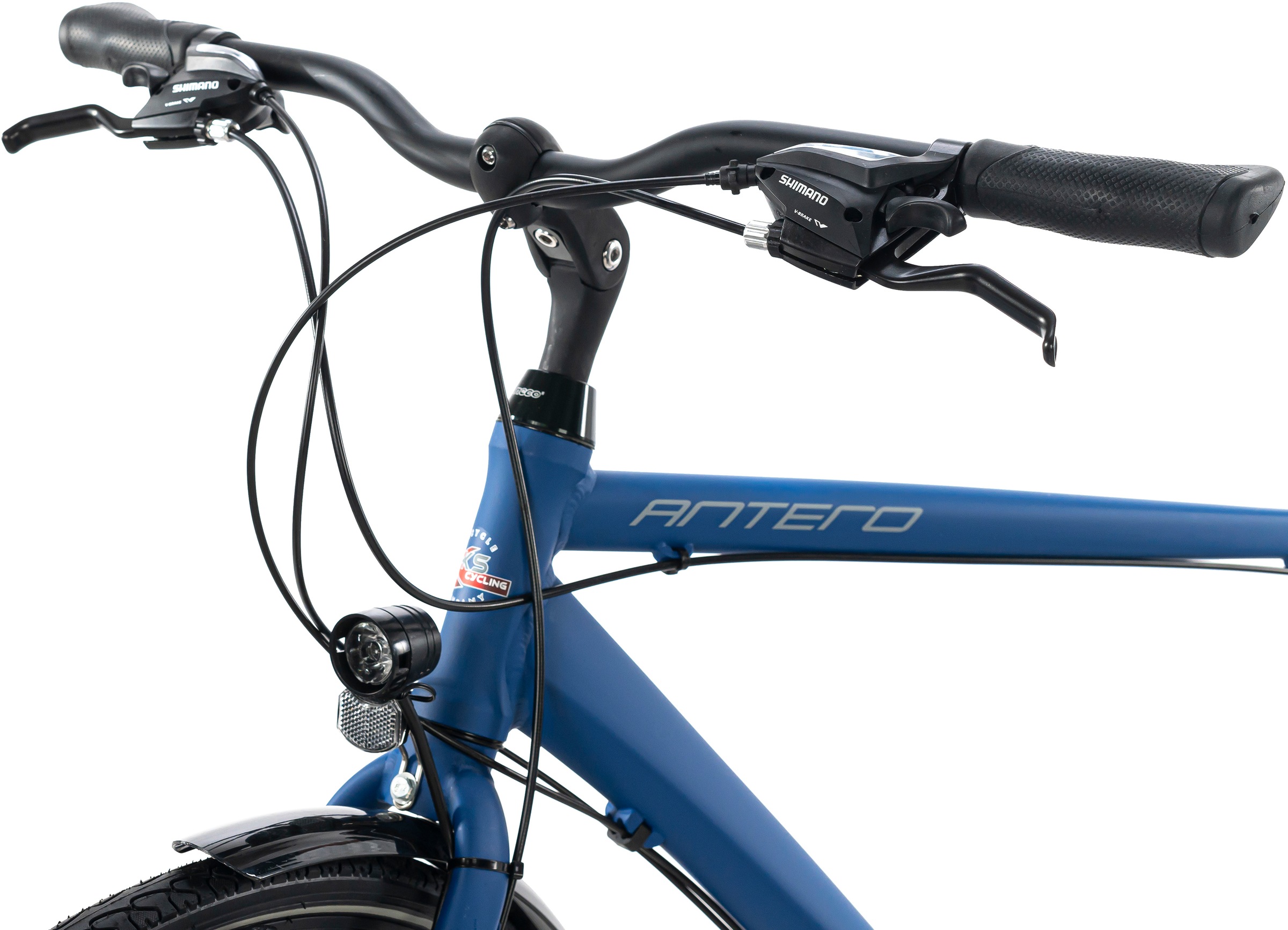 KS Cycling Trekkingrad »Antero«, 21 Gang, Shimano, Tourney Schaltwerk, Kettenschaltung, für Herren, Kettenschaltung