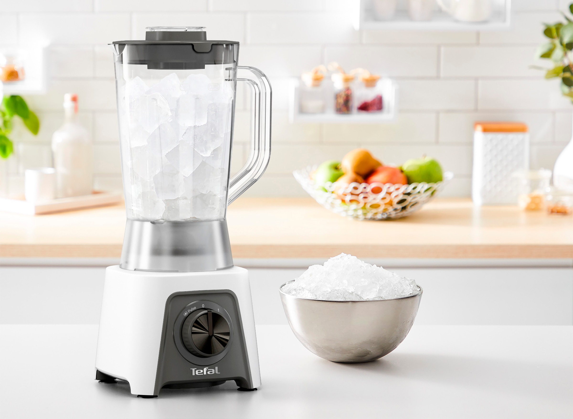 Tefal Standmixer »BL2C01 Blendeo«, 450 W, 1,5 Liter, 2 Geschwindigkeiten + Pulse-Funktion, Duraforce Klingen