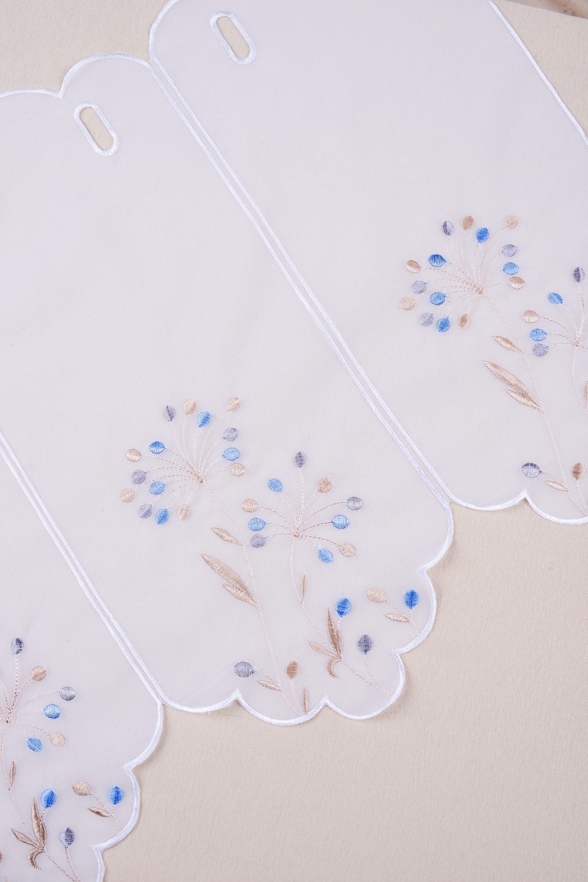 Home affaire Scheibengardine »Maarle« Durchzuglöcher 1 Stk. tlg.