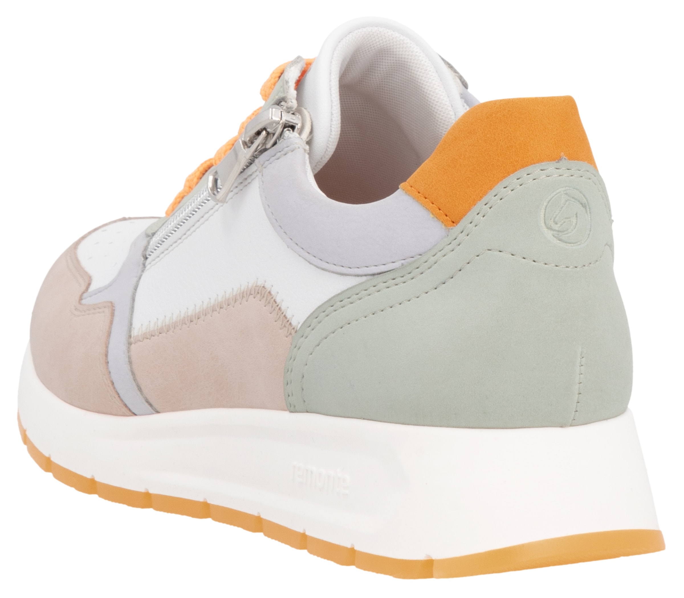 Remonte Keilsneaker, Freizeitschuh, Halbschuh, Schnürschuh mit gepolstertem Schaftrand