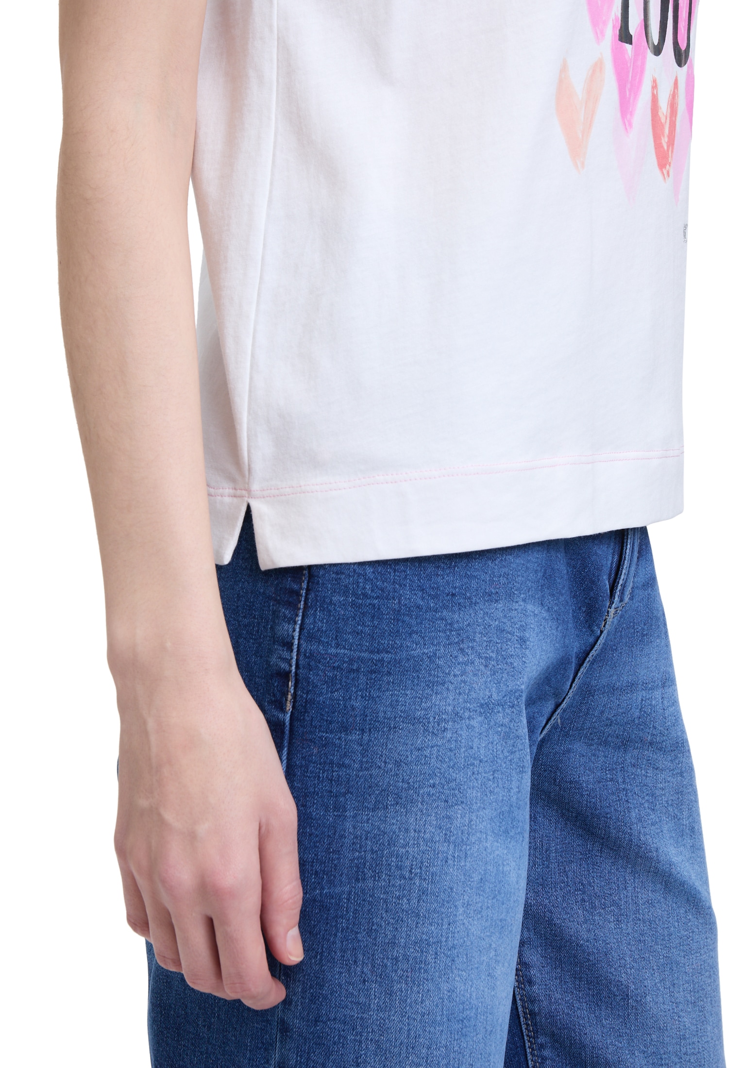 Cartoon T-Shirt »Printshirt mit Rundhalsausschnitt«