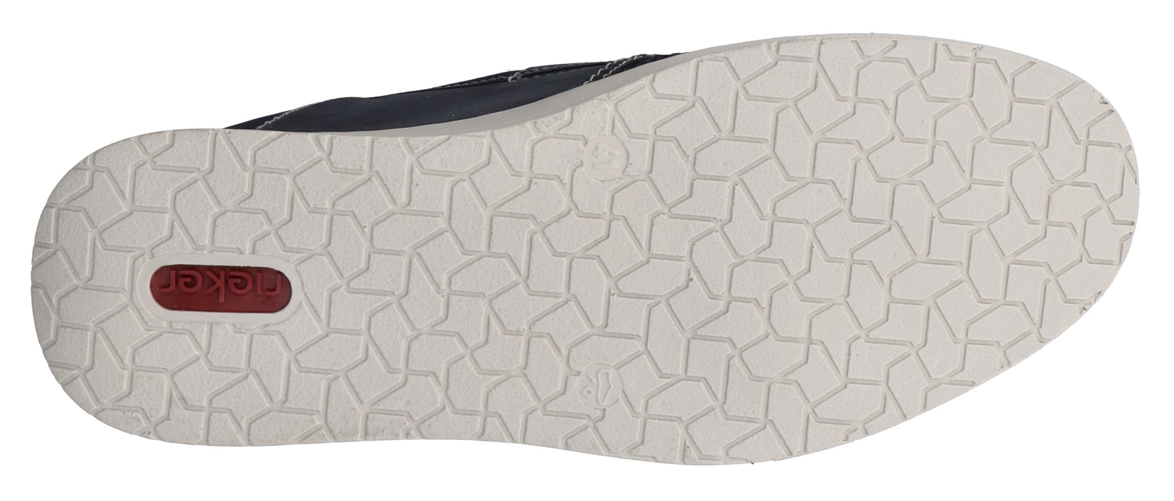 Rieker Slipper, Espadrilles, Sommerschuh mit kontrastfarbenen Ziernähten
