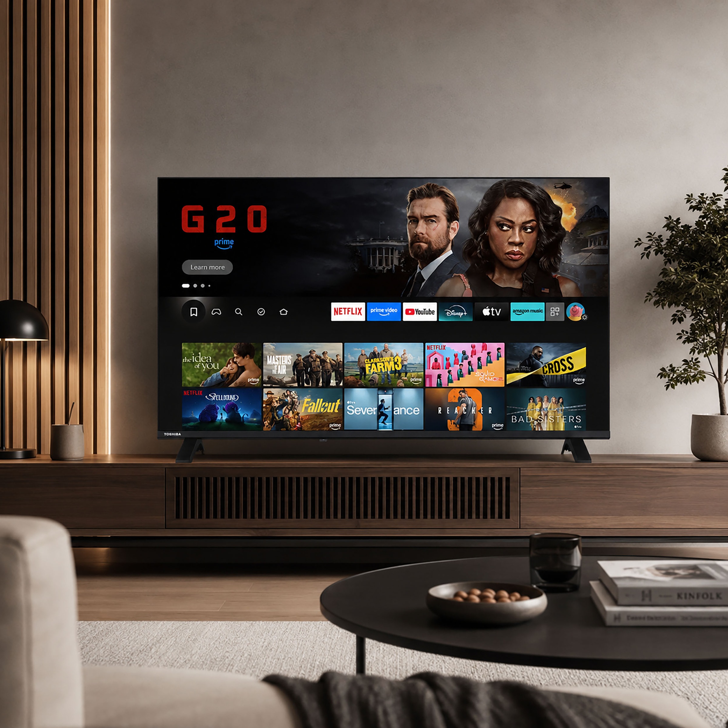 Toshiba DLED-Fernseher »40LF2663DAZ« 100 cm/40 ″ Full HD Smart-TV