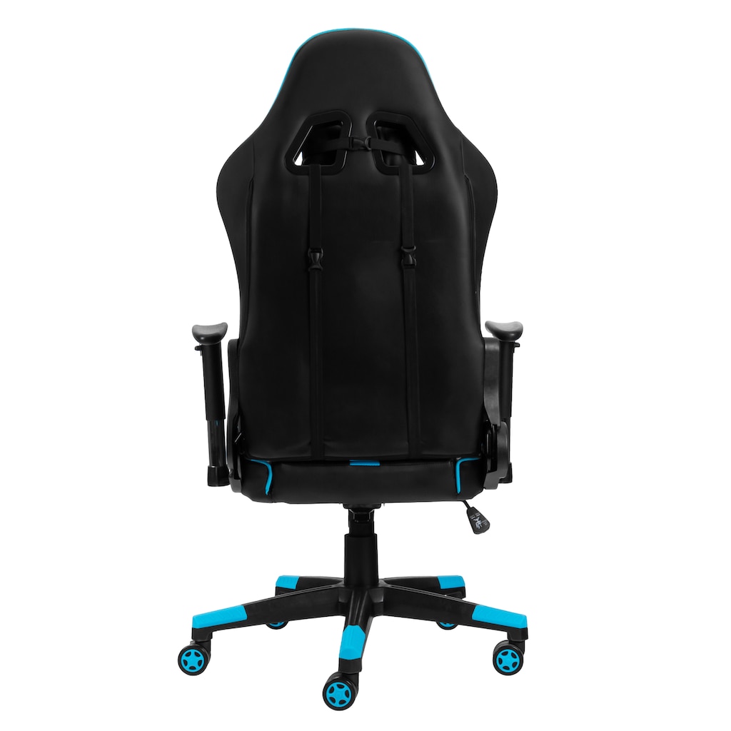 Hyrican Gaming-Stuhl »"Striker Copilot" schwarz/blau, Kunstleder, 2D-Armlehnen, ergonomischer Gamingstuhl, Bürostuhl, Schreibtischstuhl, geeignet für Jugendliche und Erwachsene«