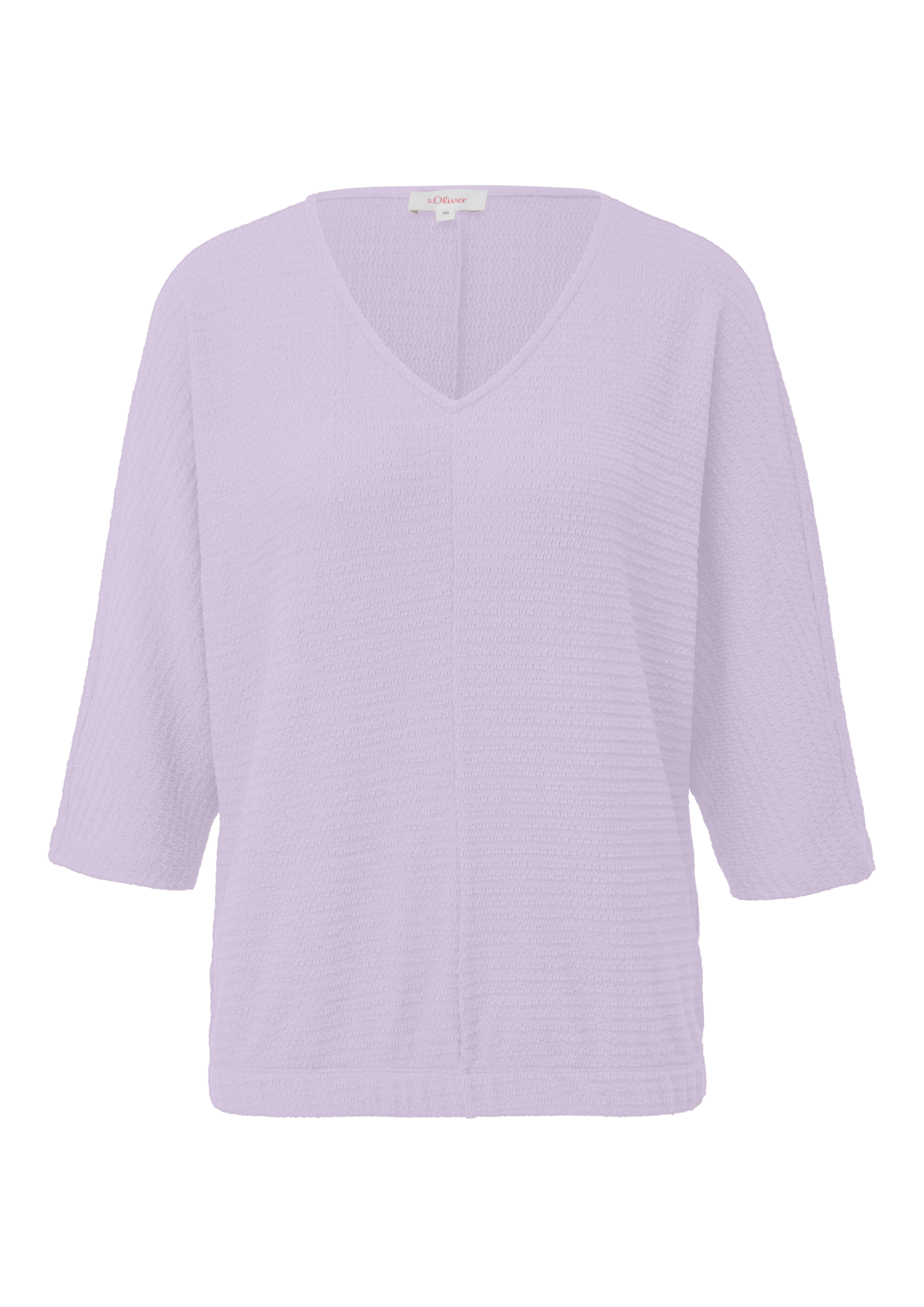 s.Oliver 3/4-Arm-Shirt mit Struktur