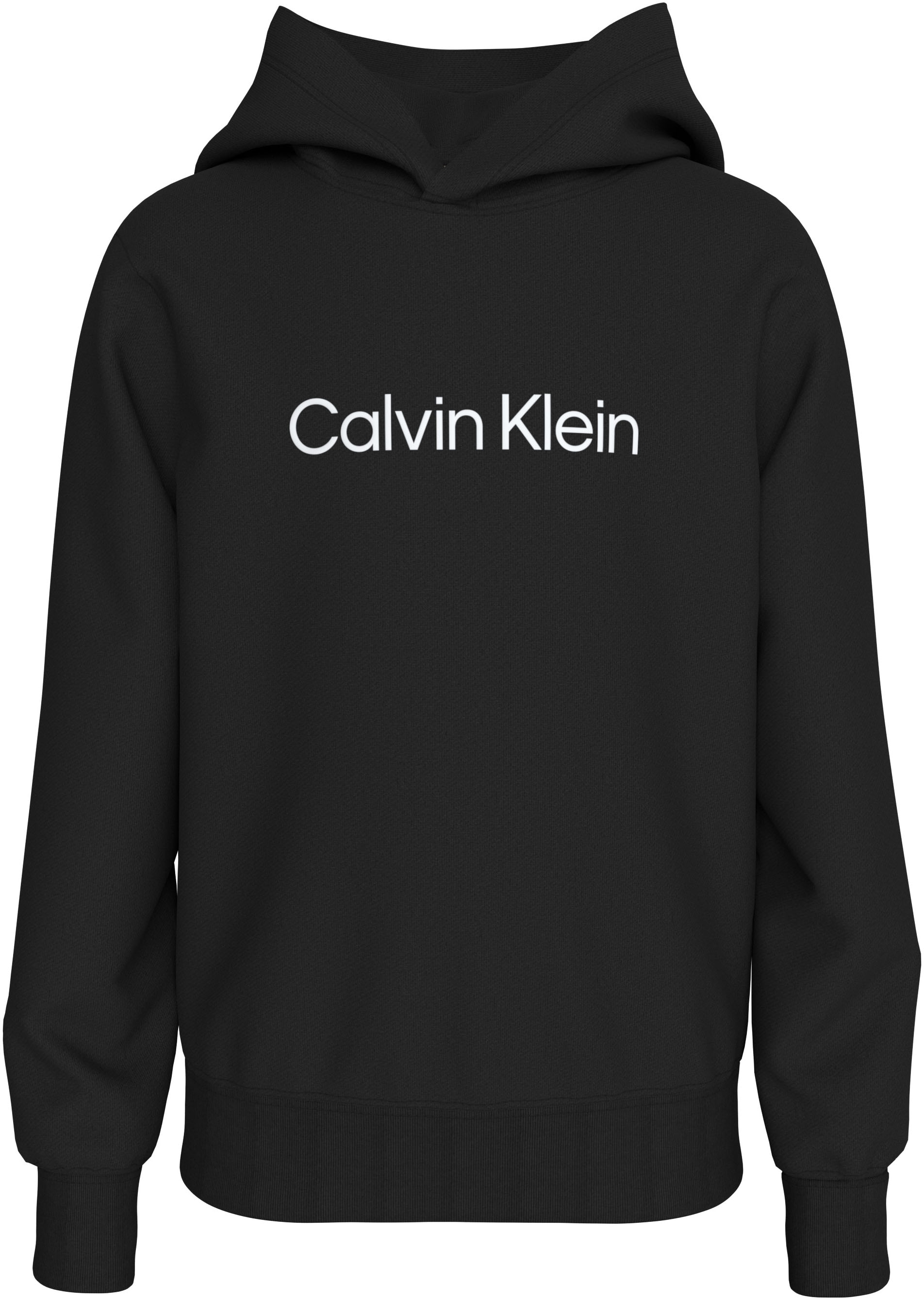 Calvin Klein Jeans Kapuzensweatshirt »Inst. Logo Reg. Terry Hoodie« für Kinder bis 16 Jahre und mit Logoschriftzug