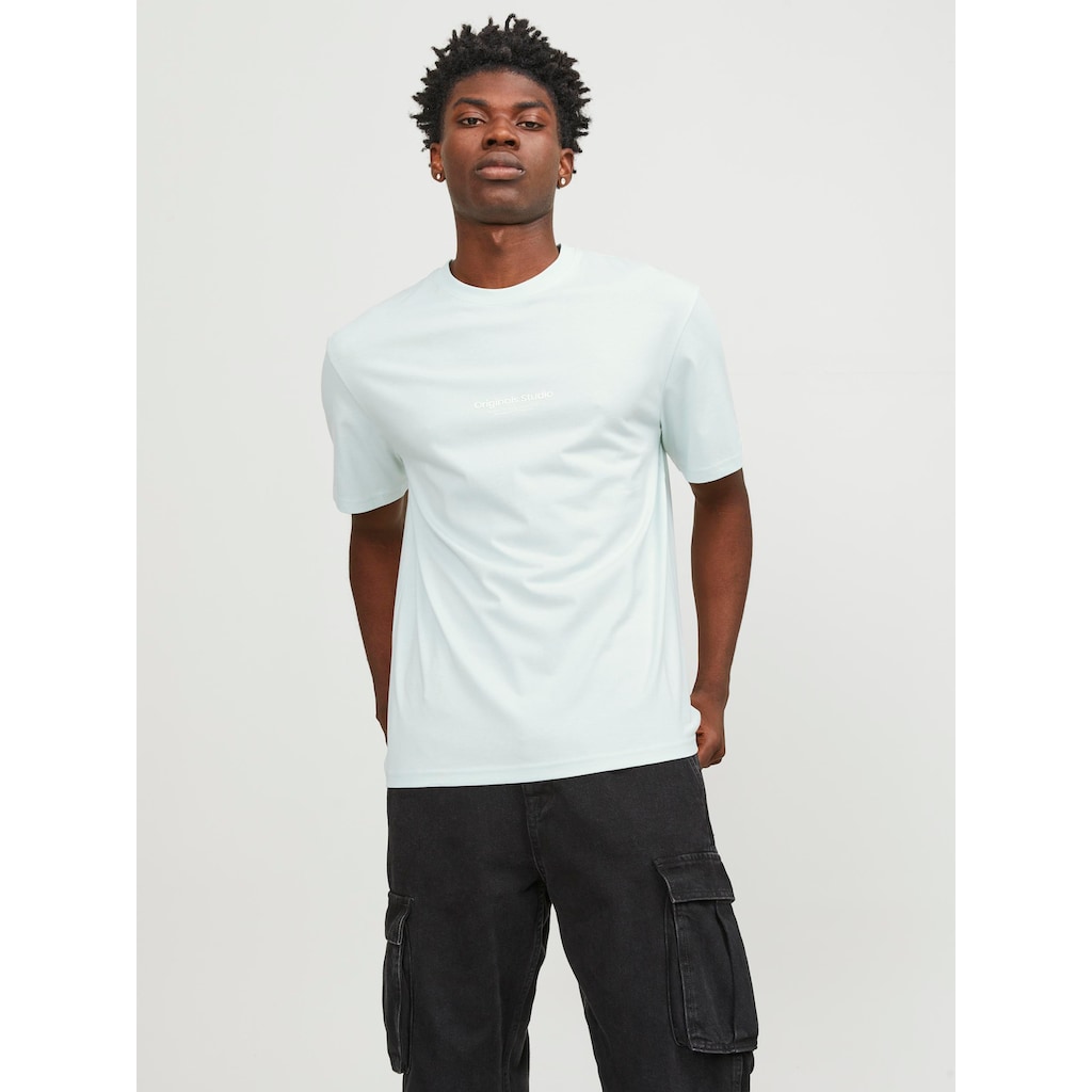 Jack & Jones Rundhalsshirt »JORVESTERBRO TEE SS CREW NECK NOOS«