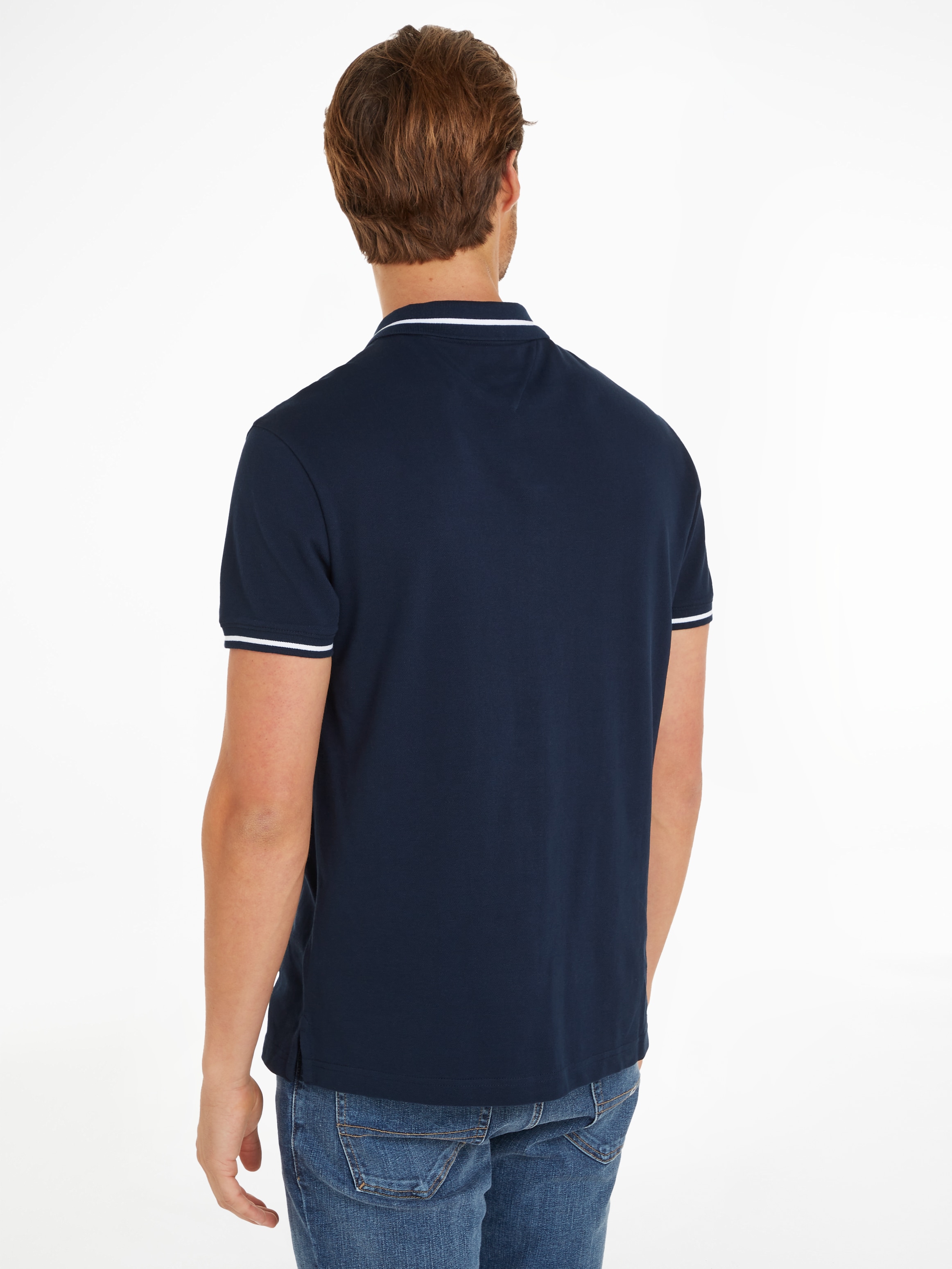 Tommy Jeans Poloshirt »TJM REG TIPPING POLO«, mit Logostickerei