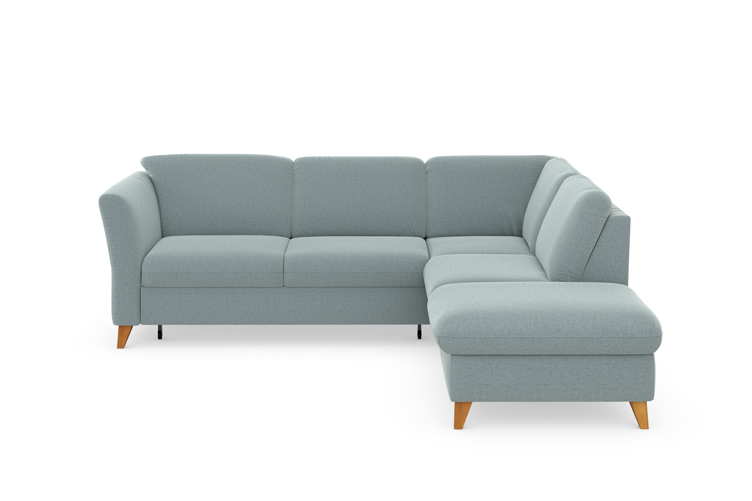 Home affaire Ecksofa »Trelleborg L-Form«, Federkern-Polsterung, wahlweise mit Bettfunktion und Stauraum