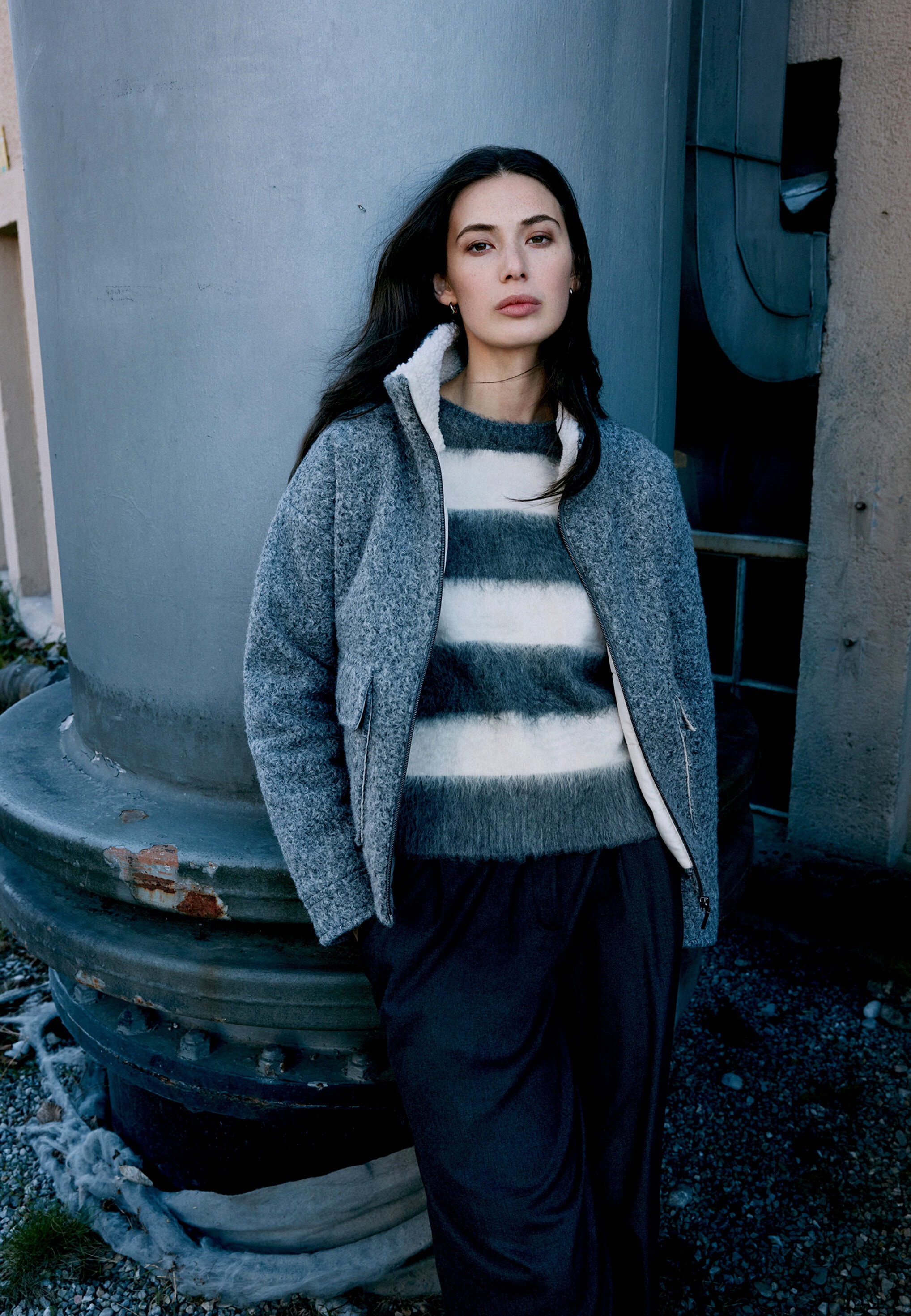 Betty&Co Strickpullover »Strickpullover mit Rippbündchen«