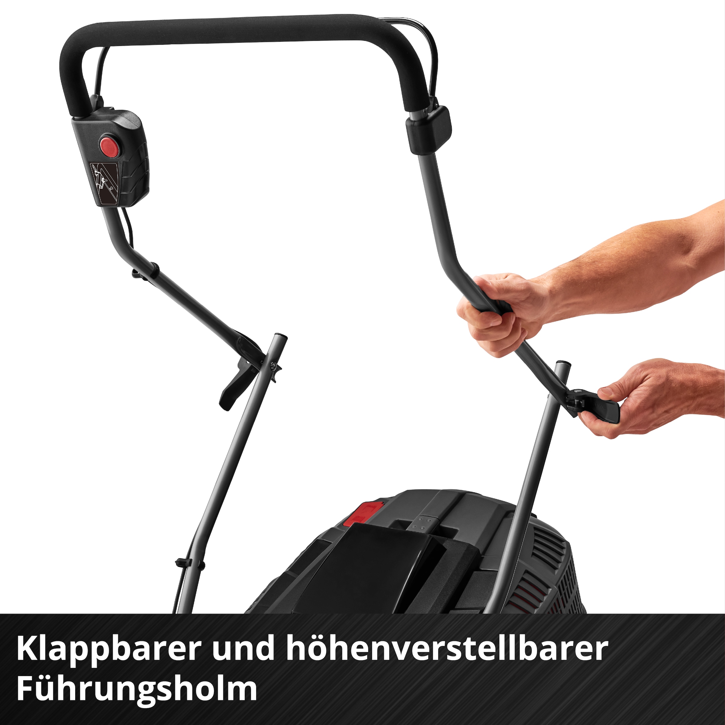 Einhell Akkurasenmäher »GE-CM 43 Li M Kit (2x4,0Ah)« mit Mulchkeil, 2 Akkus 18V/4Ah und 2 Ladegeräten