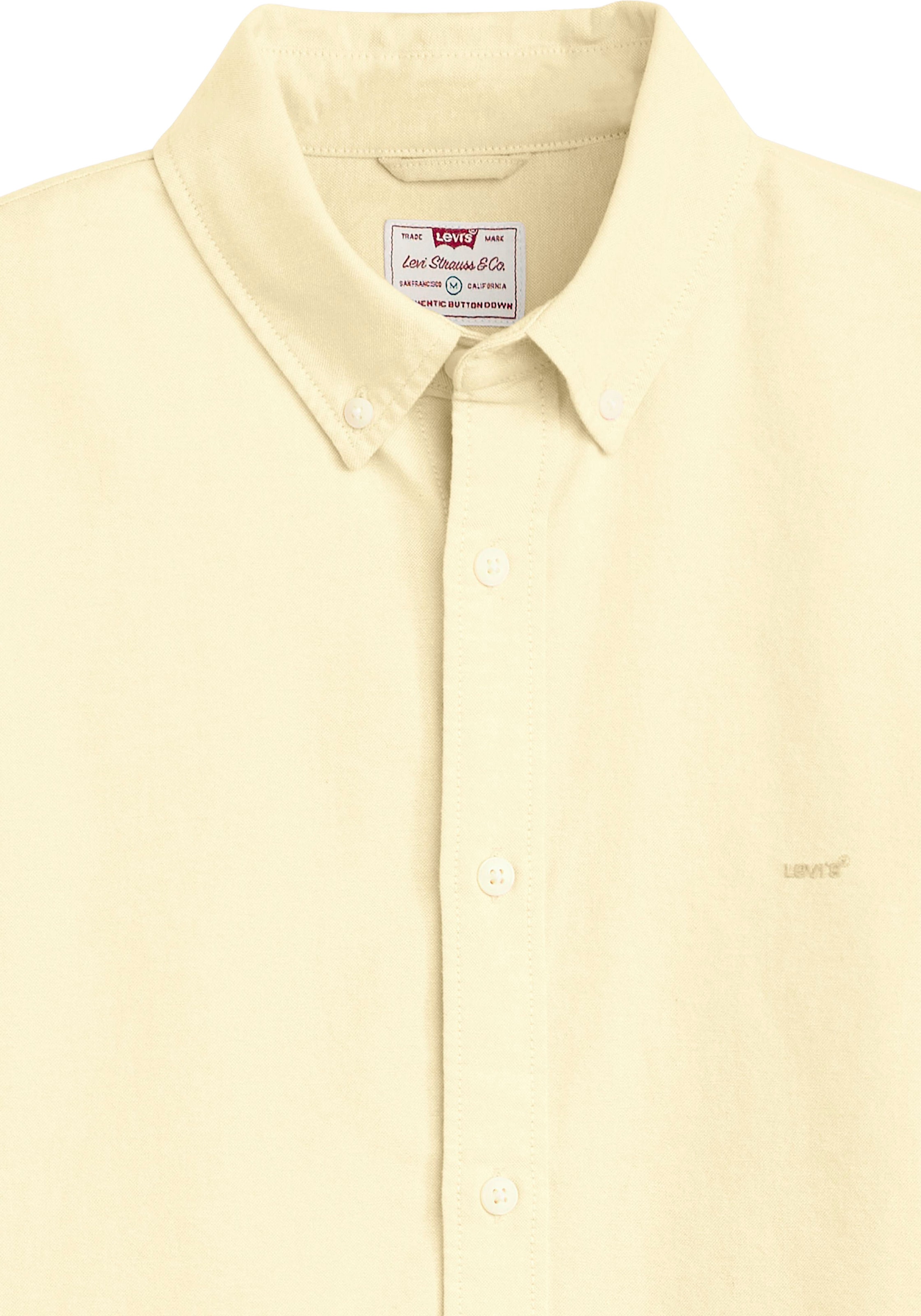 Levi's® Kurzarmhemd »SS AUTHENTIC BUTTON DOWN« mit kleiner Logostickerei auf der Brust