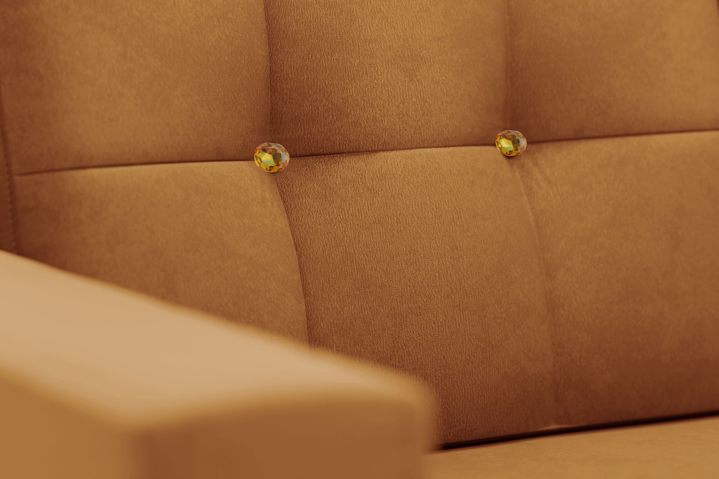 sit&more Ecksofa »Orient 5 L-Form«, mit Strass-Stein, wahlweise mit Bettfunktion und Bettkasten