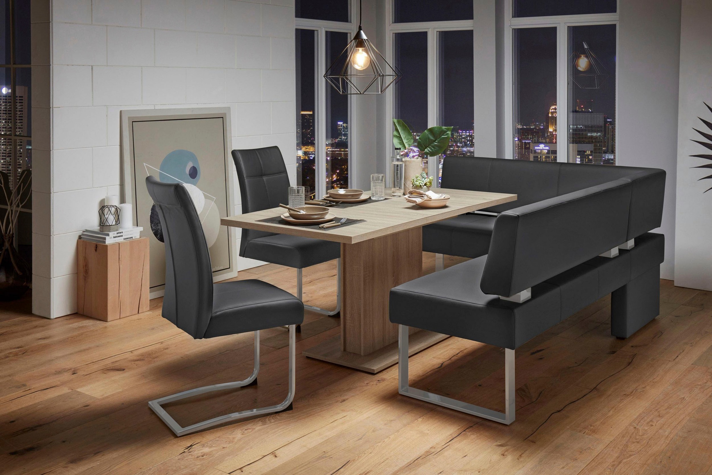 Home affaire Freischwinger »Rab« (Set) 2 Stk.Bezug in verschiedenen Qualitäten, maximale Belastbarkeit 120 kg