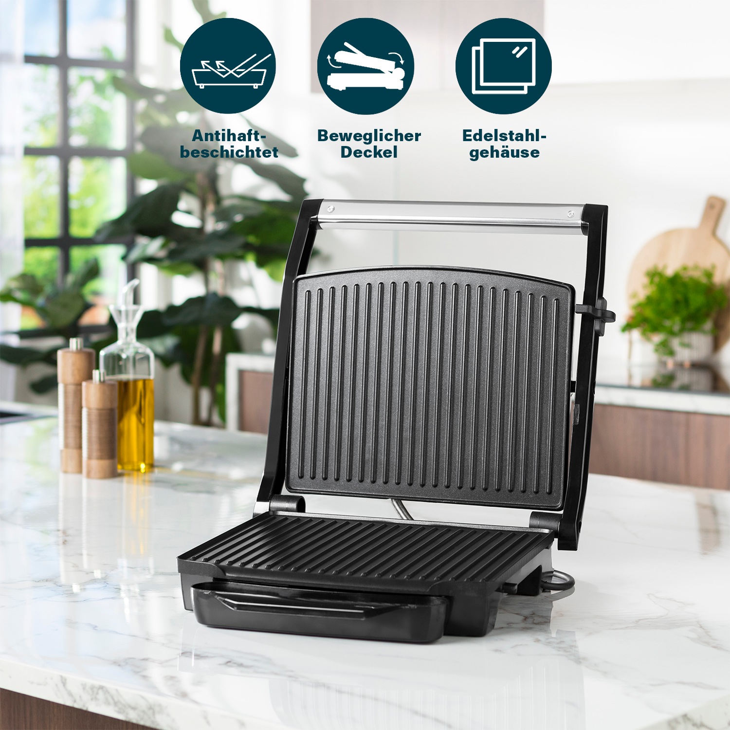 PRINCESS Paninigrill »112415«, 2000 W