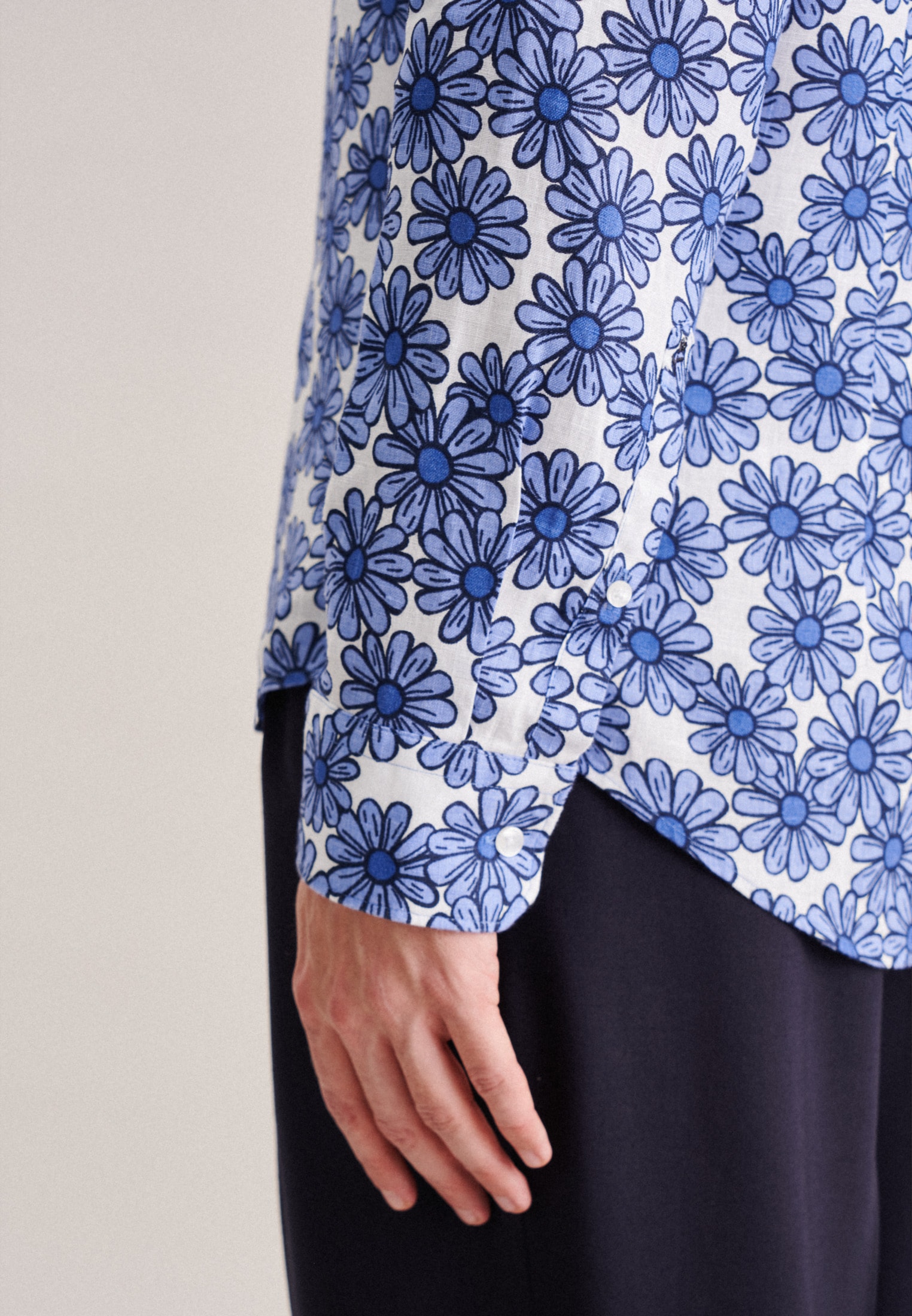 seidensticker Businesshemd »X-Slim«, X-Slim Langarm Kentkragen Floral
