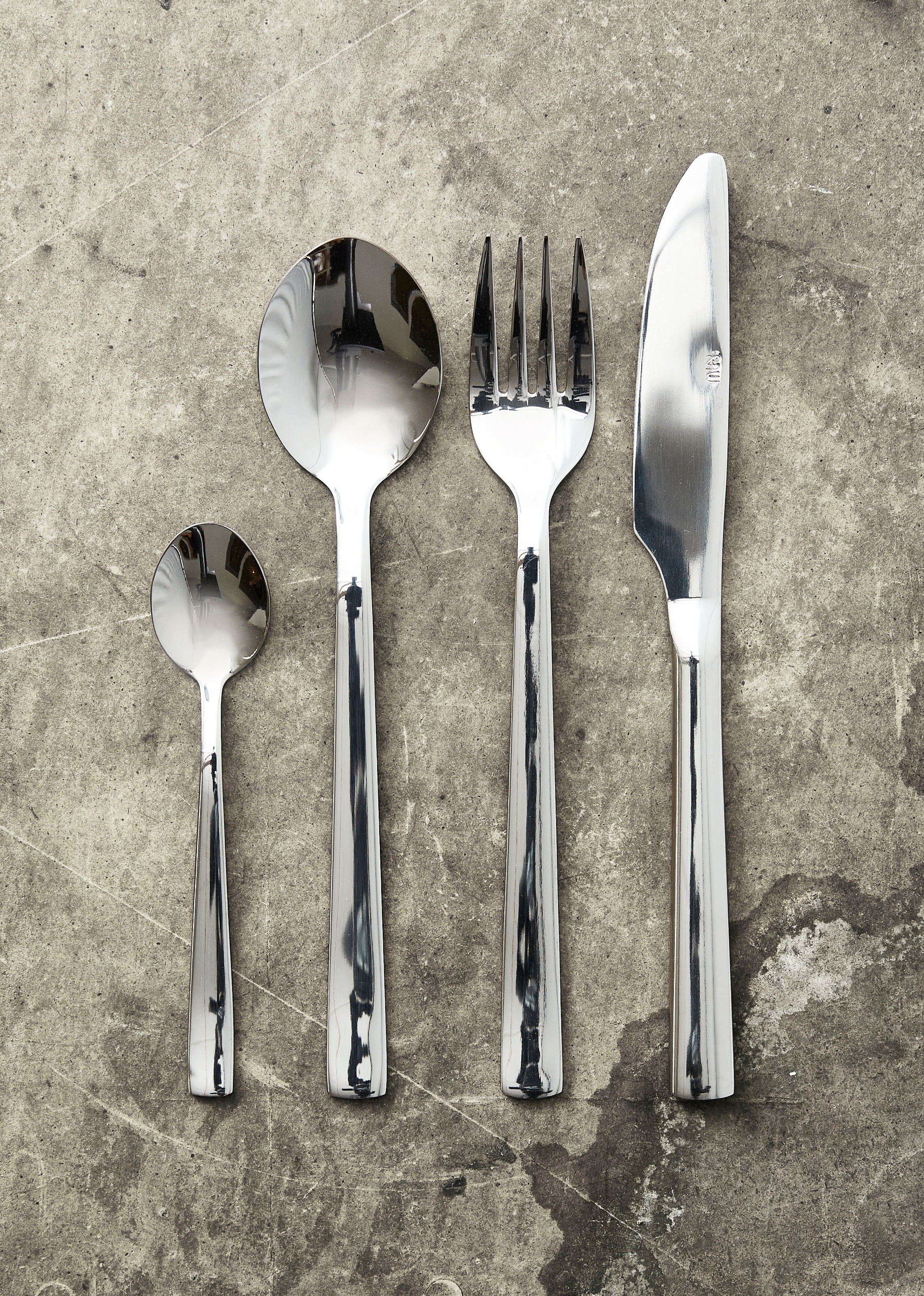 aida RAW Besteck-Set »RAW«, (Set, 60 tlg.), poliert