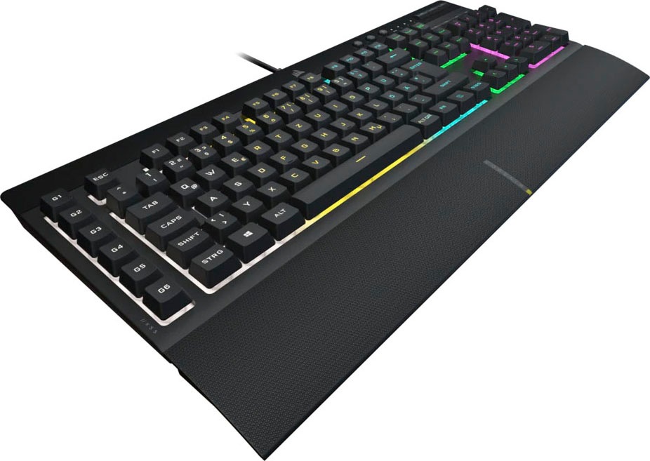 Corsair Gaming-Tastatur »K55 RGB PRO«, (Ziffernblock-USB-Anschluss-Fn-Tasten)