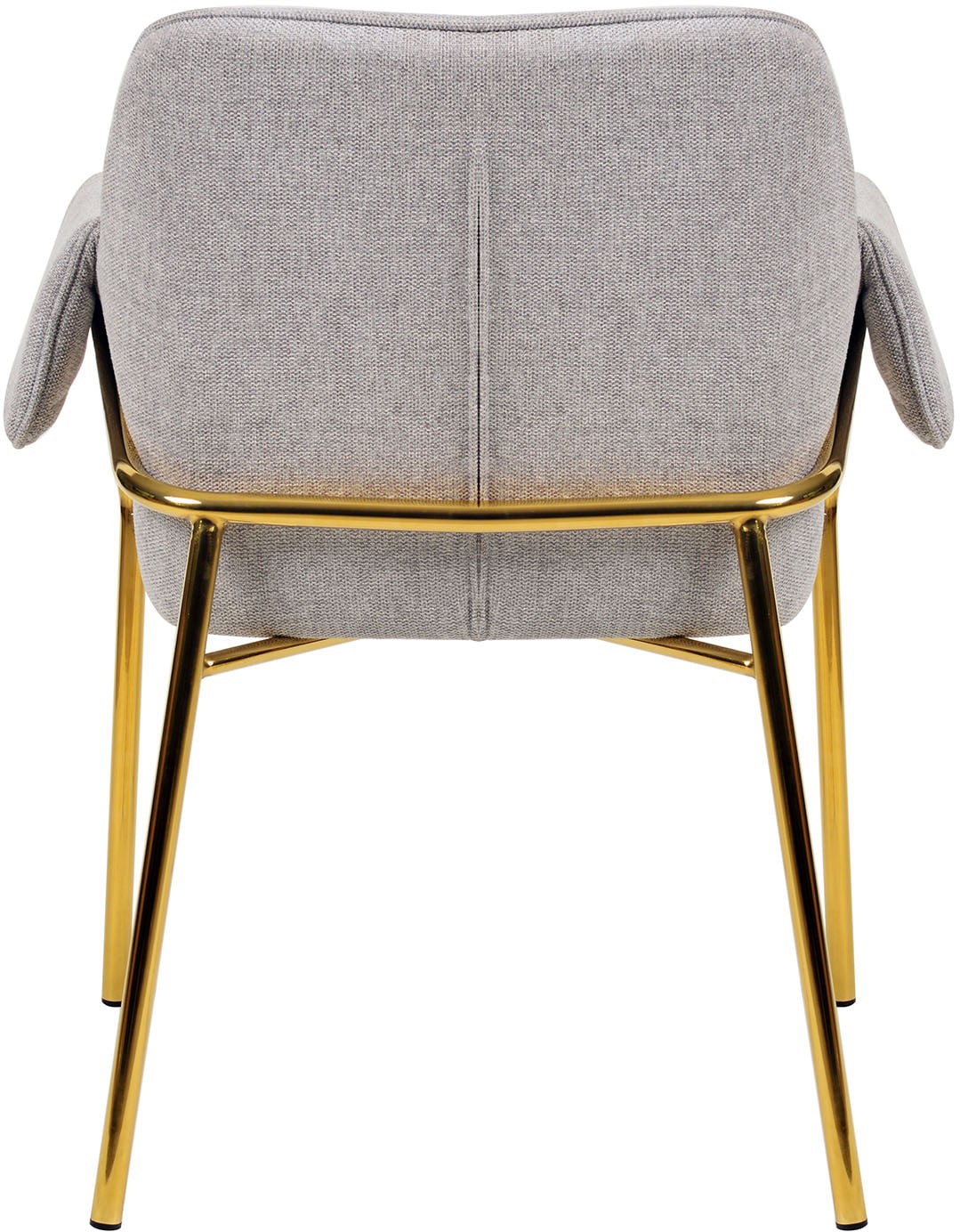 Kayoom Polsterstuhl »Stuhl Galia 125, gepolsterte Rückenlehne und Sitzfäche« () 1 Stk.gemütliches Desig, goldenes Gestell, pflegeleichter Stoffbezug