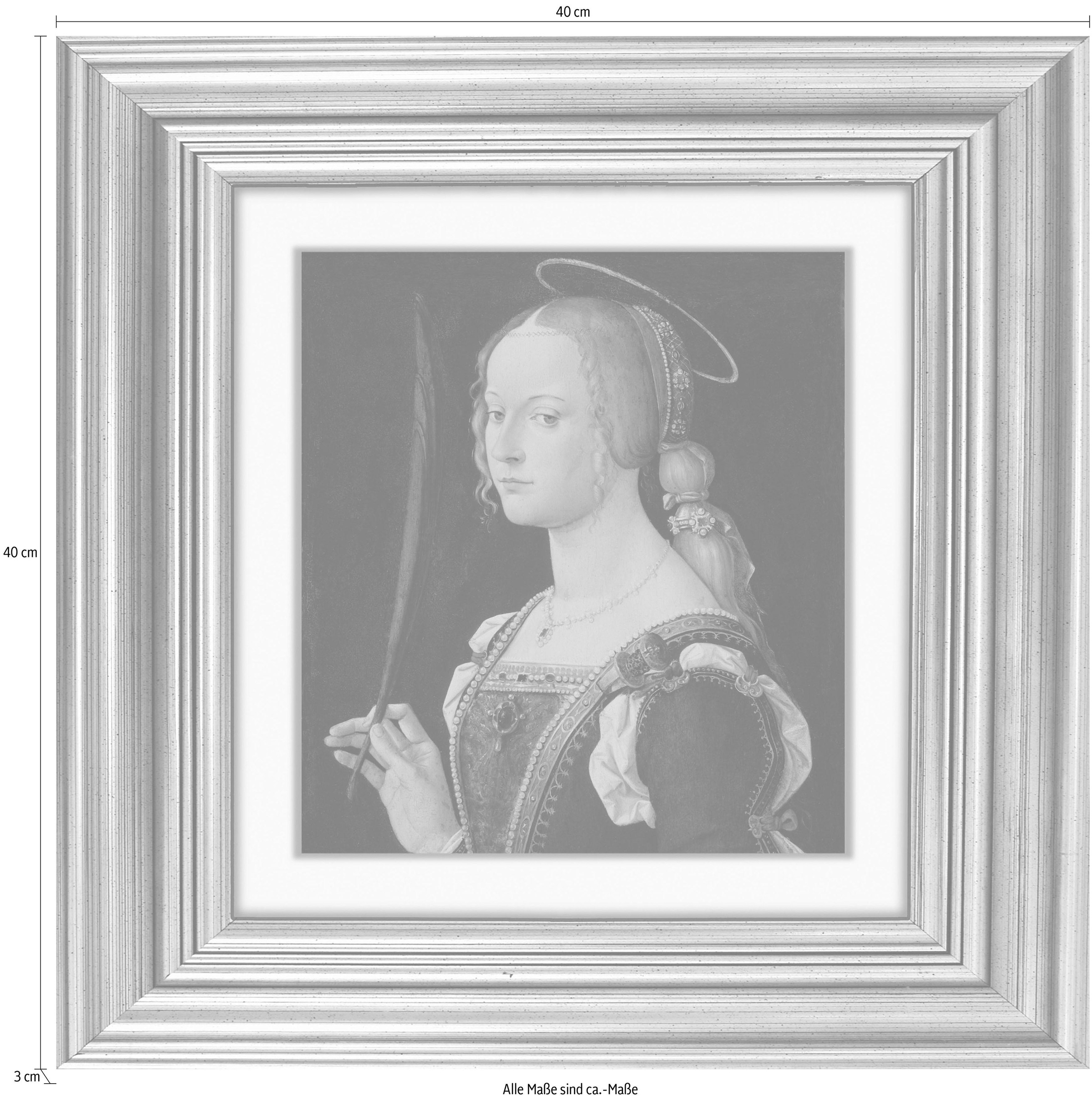 queence Acrylglasbild »Frau II«, Kunst-Frau-Gemälde-Historische Persönlichkeiten, Fine Art-Print in Galeriequalität