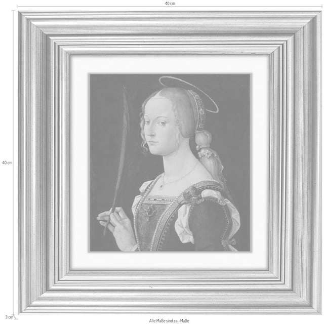 queence Acrylglasbild »Frau II« bequem bestellen
