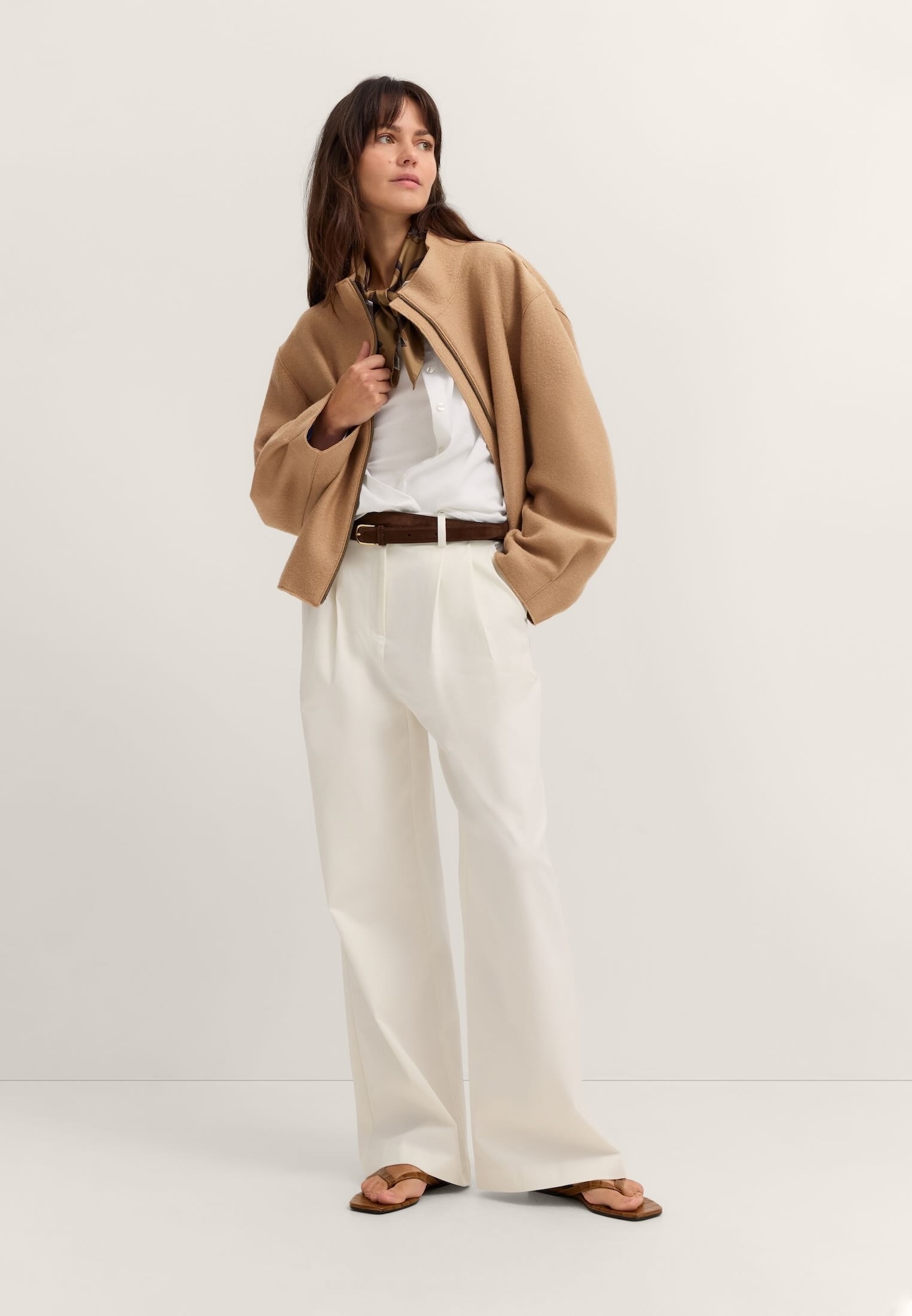 bugatti Wolljacke »Loose Fit« aus einem italienischen Oberstoff