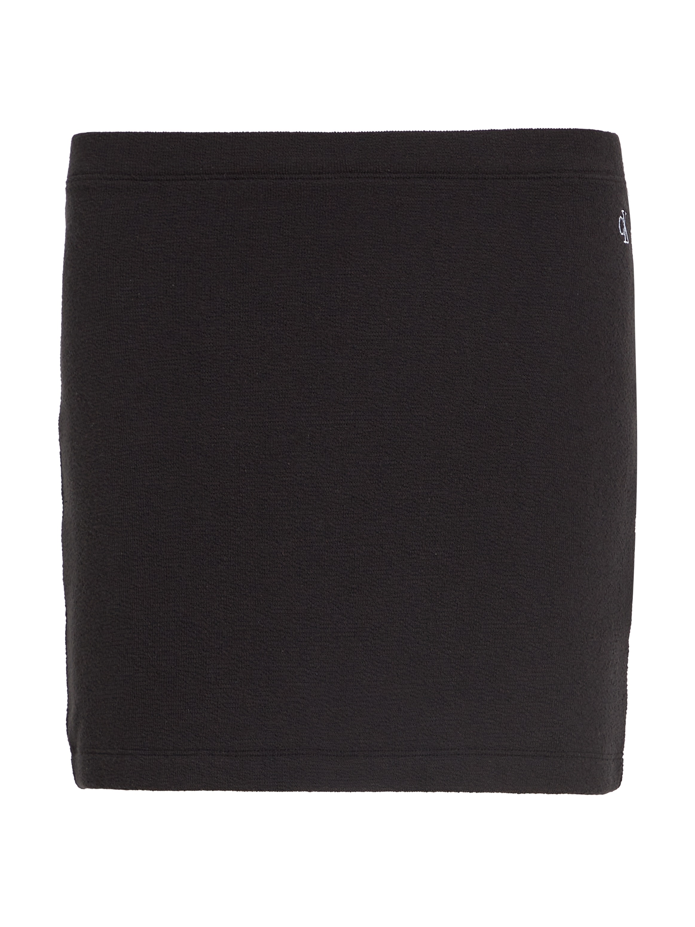 Calvin Klein Jeans Minirock »SLUB RIB MINI SKIRT«, mit Logopatch