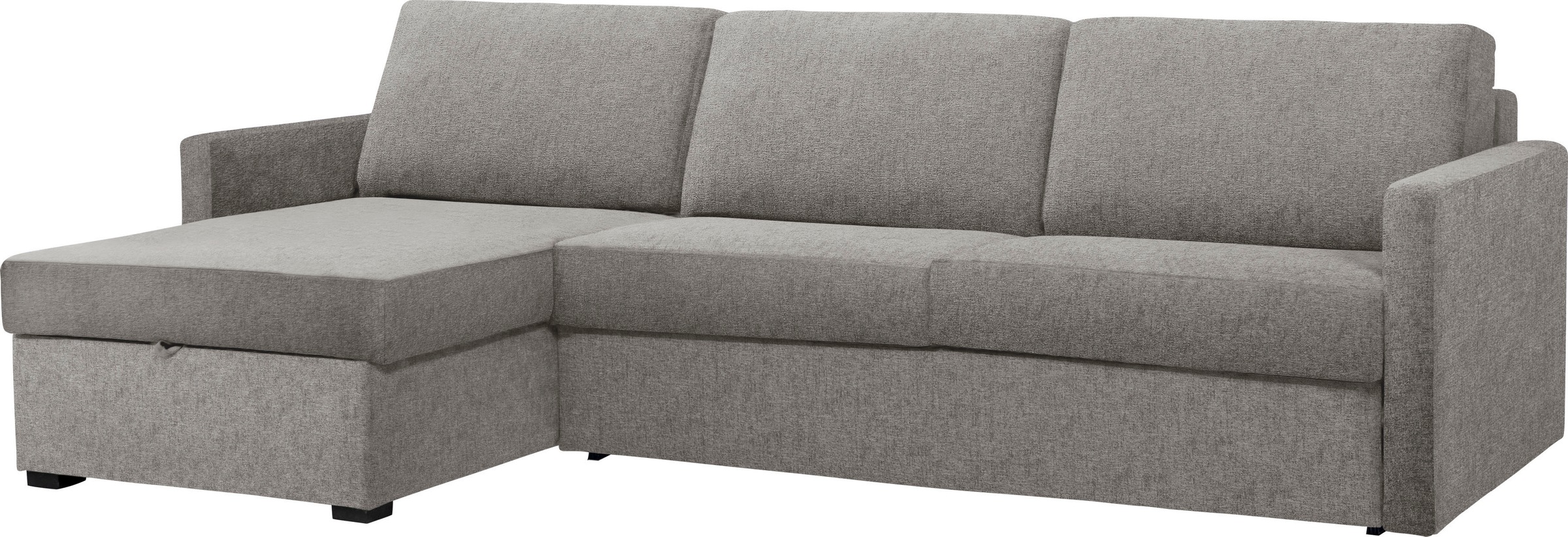 Places of Style Schlafsofa »GOLDPOINT Ecksofa 264 cm, Liegefläche (140/200cm), L-Form,«, Bettfunktion, Bonell-Federkernmatratze und Dauerschläfer-Funktion