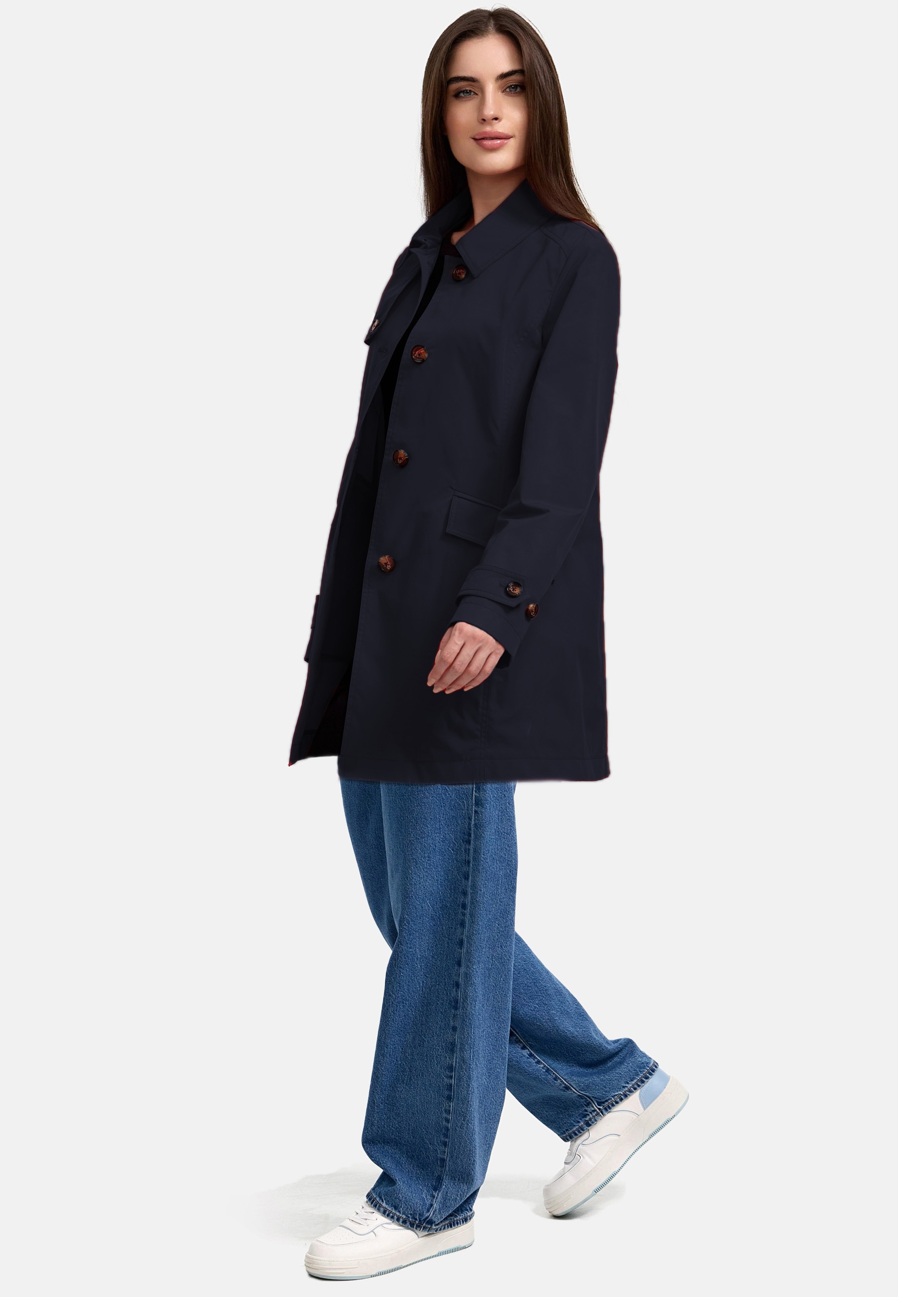 MANISA Trenchcoat, mit Koller