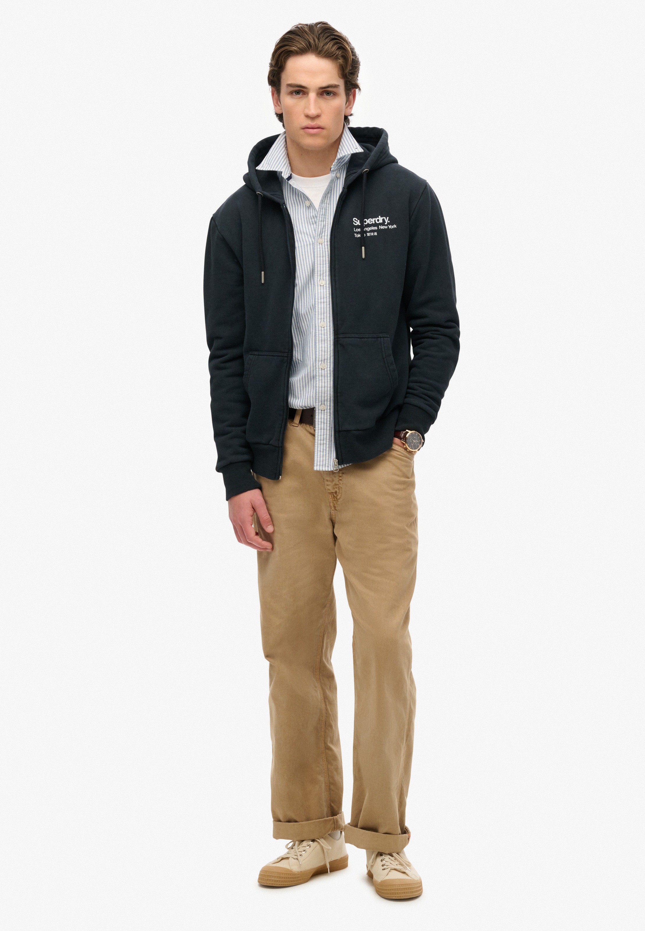 Superdry Kapuzensweatjacke »CORE LOGO CITY ZIPHOOD«