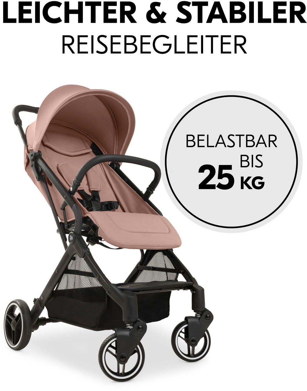 Hauck Kinder-Buggy »Travel N Care Plus Buggy, hazelnut«, 22 kg