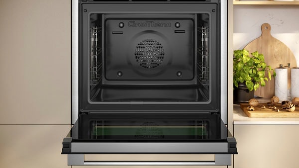 NEFF Pyrolyse Backofen N 70 »B24CR71N0«, mit Teleskopauszug nachrüstbar, Pyrolyse-Selbstreinigung, AirFry-Funktion