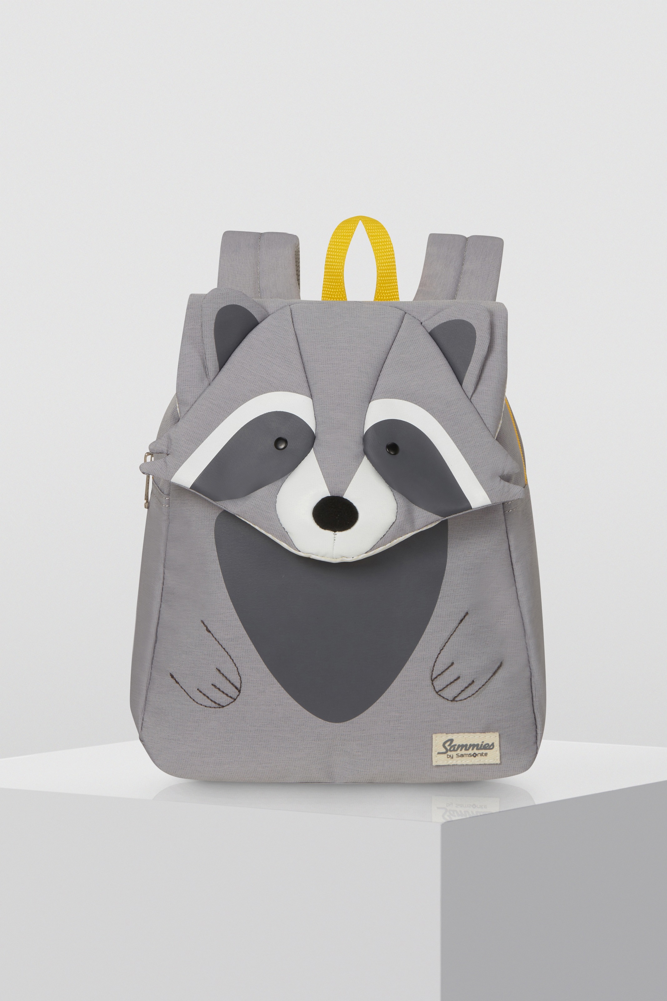 Samsonite Kinderrucksack »Happy Sammies ECO, Racoon Remy, S«, reflektierende Details, Kindergartenrucksack Kinderfreizeitrucksack Kinder-Backpack
