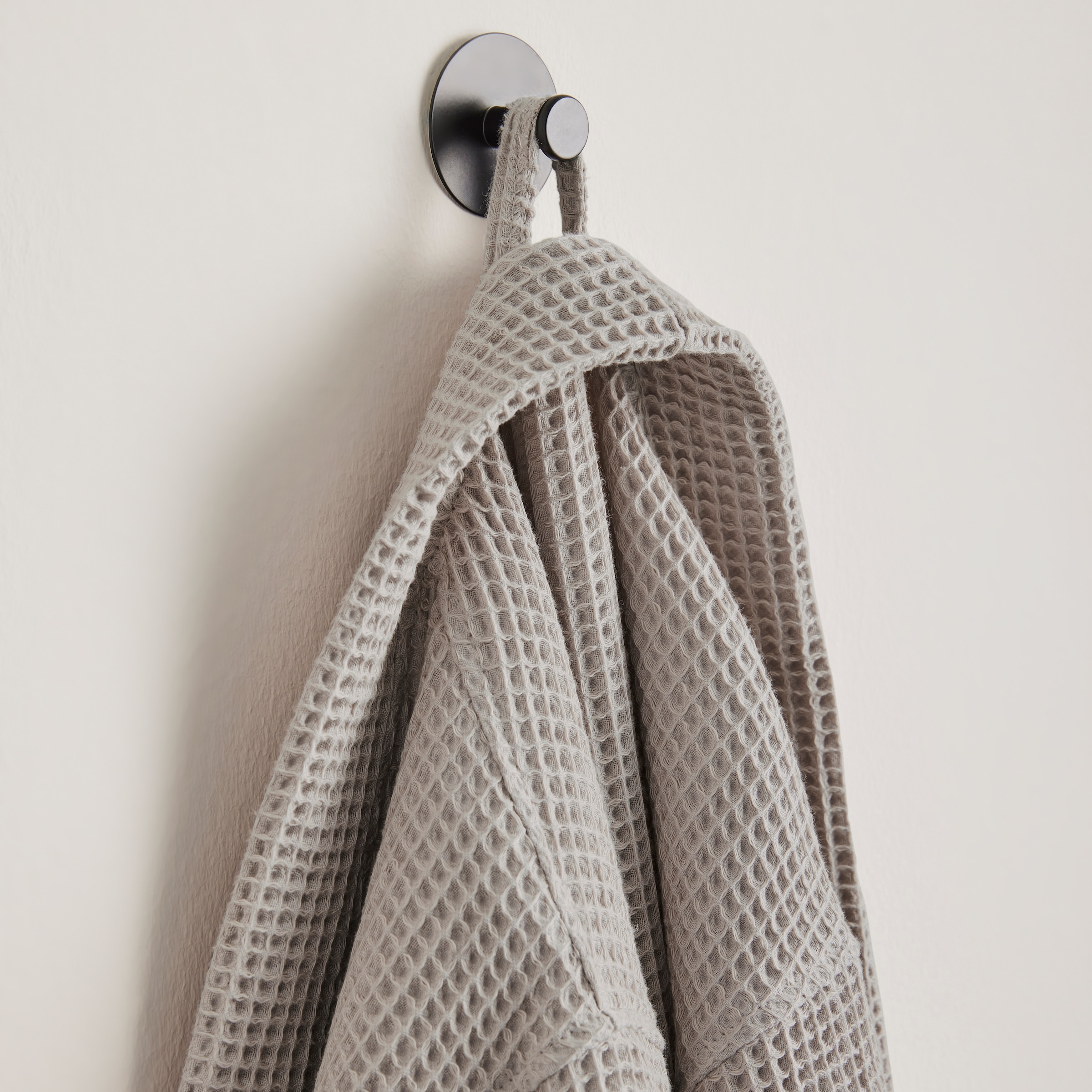 OTTO home Unisex-Bademantel »Inga, Waffelpiqué, leicht, ideal für Sauna & Spa, Hotelbademantel« 1 Stk. kleines Packmaß, Taschen, Damen & Herren, S-3XL, Morgenmantel