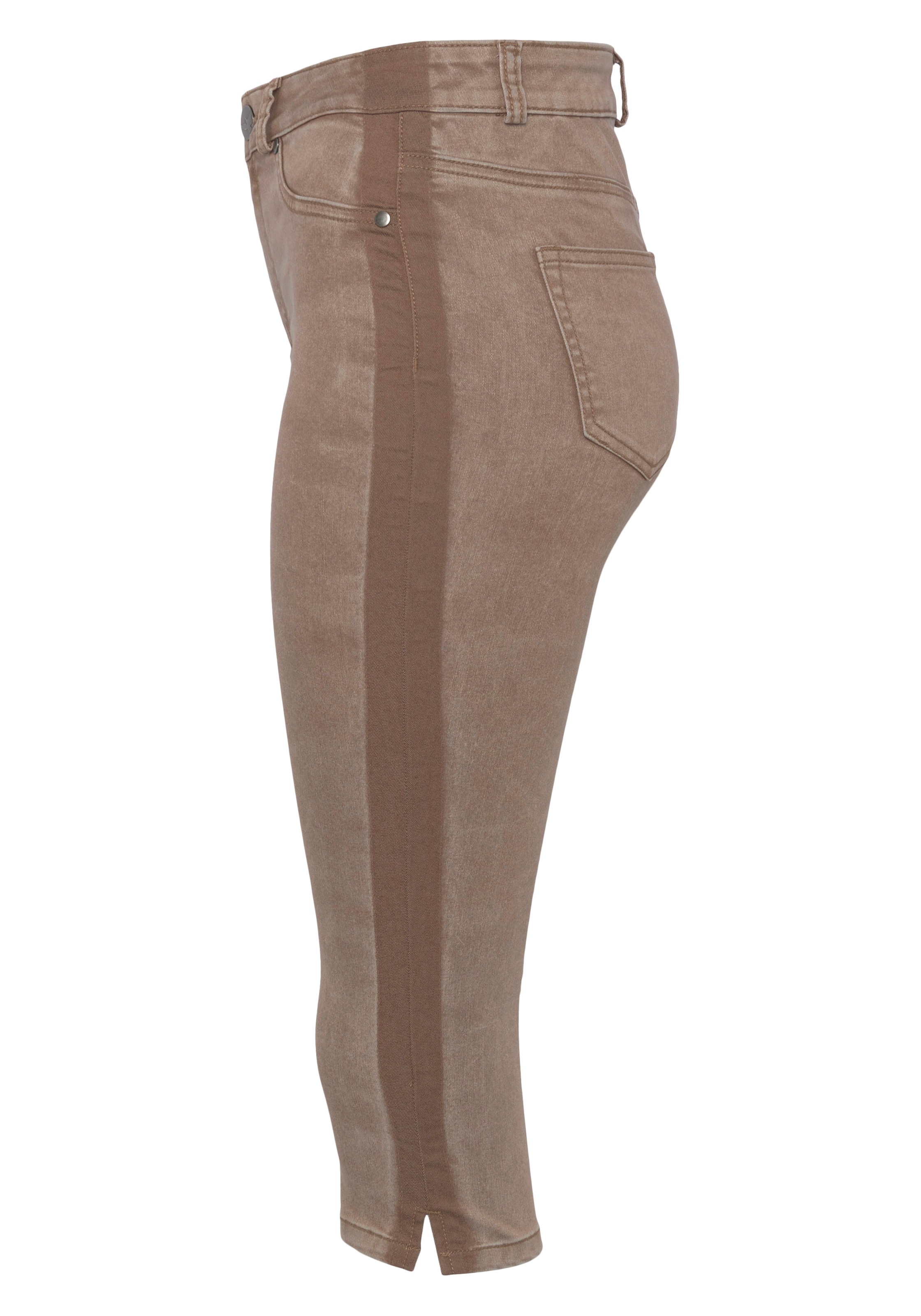 Arizona Caprijeans »Ultra Stretch«, extraenge Passform, knieumspielende Länge, hohe Leibhöhe