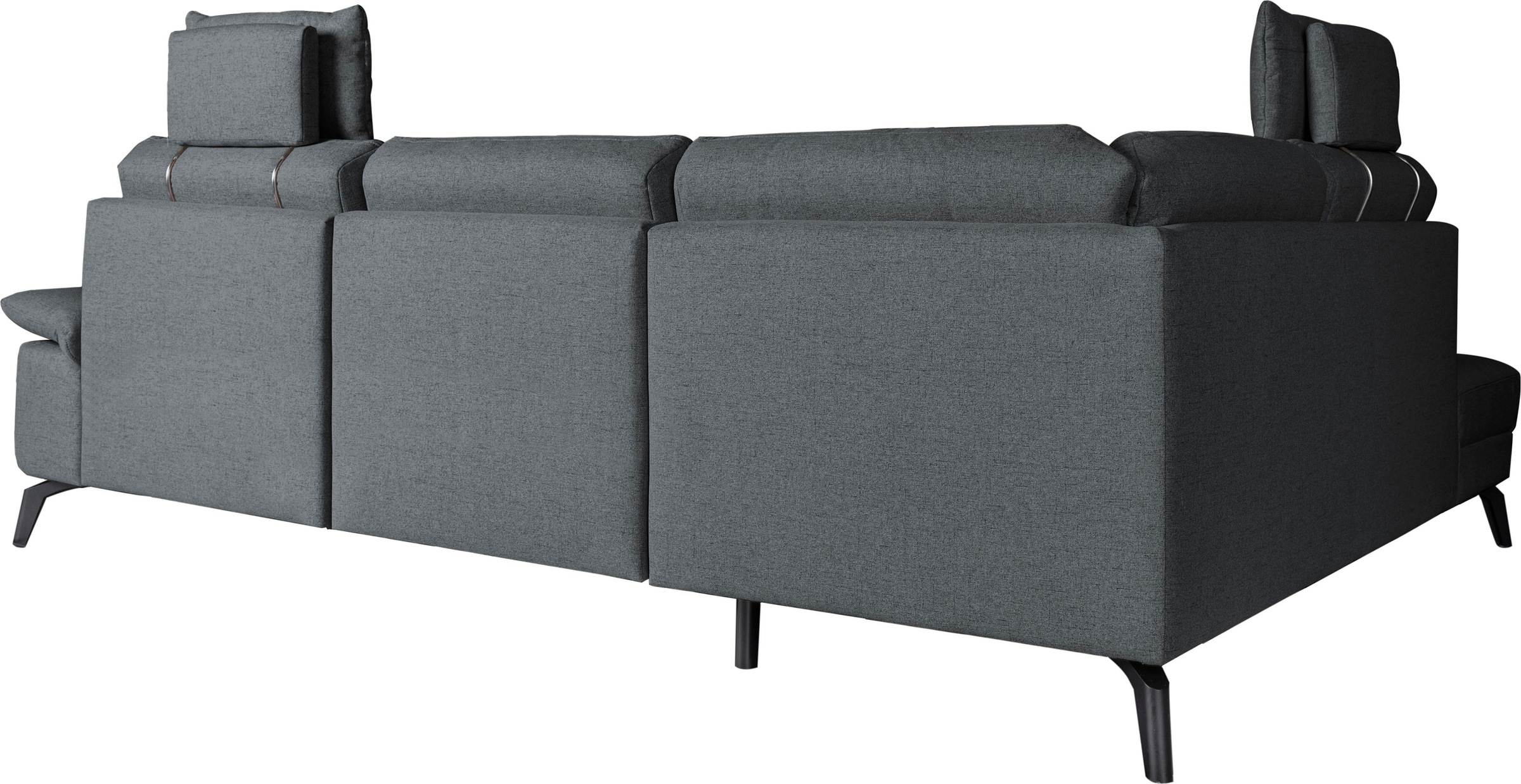 alina Ecksofa, inkl. Kopfstützen, wahlweise mit Relaxfunktion, Breite: 243 cm