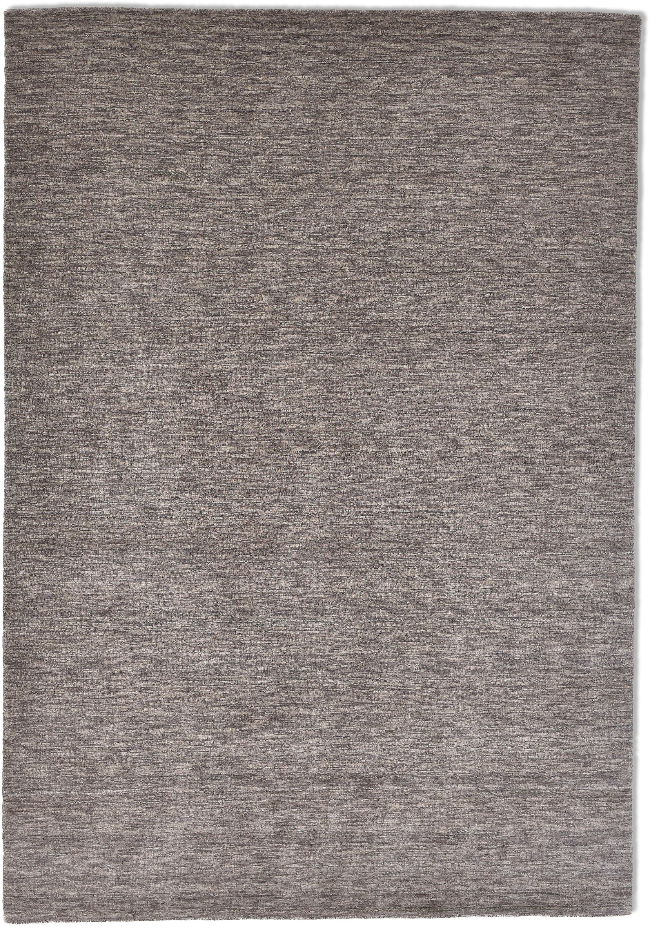 Sansibar Wollteppich »List«, rechteckig, 13 mm Höhe, Kurzflor, Handweb Teppich, Uni-Farben, reine Wolle, handgewebt