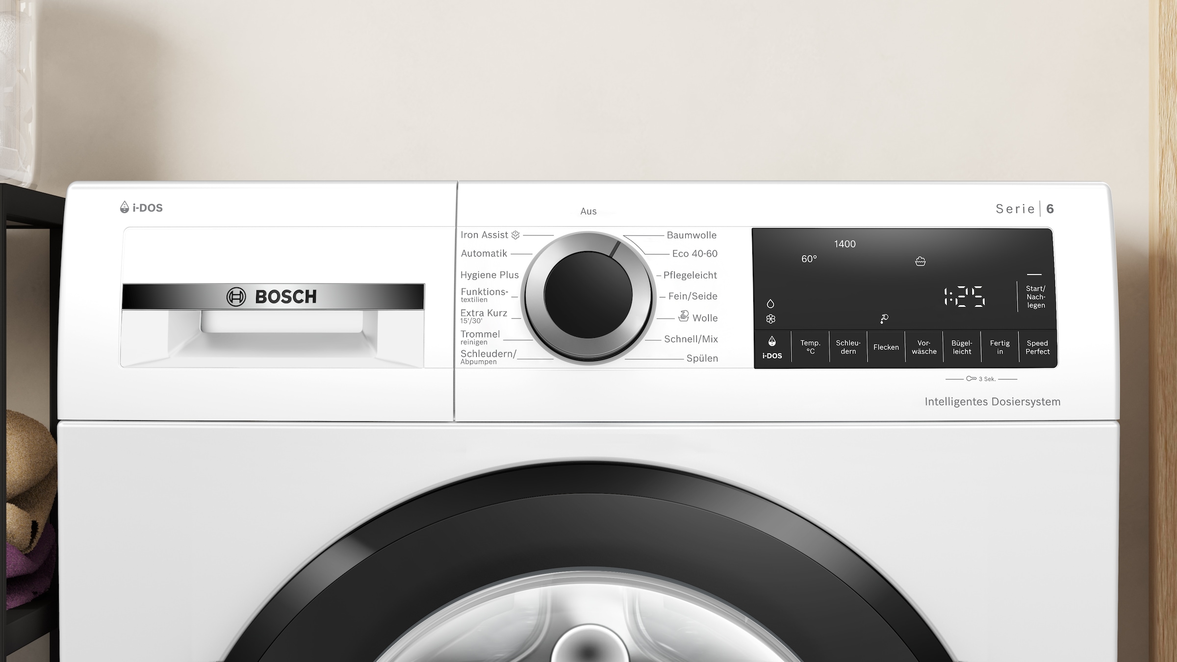 BOSCH Waschmaschine Serie 6 »WGG254F10« 10 kg 1400 U/min