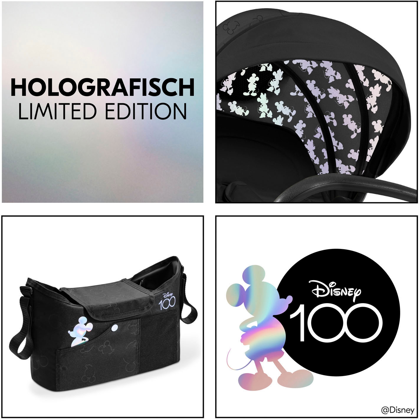 Hauck Kinder-Buggy »Travel N Care Disney 100«, 22 kg, inklusive Kinderwagenorganizer