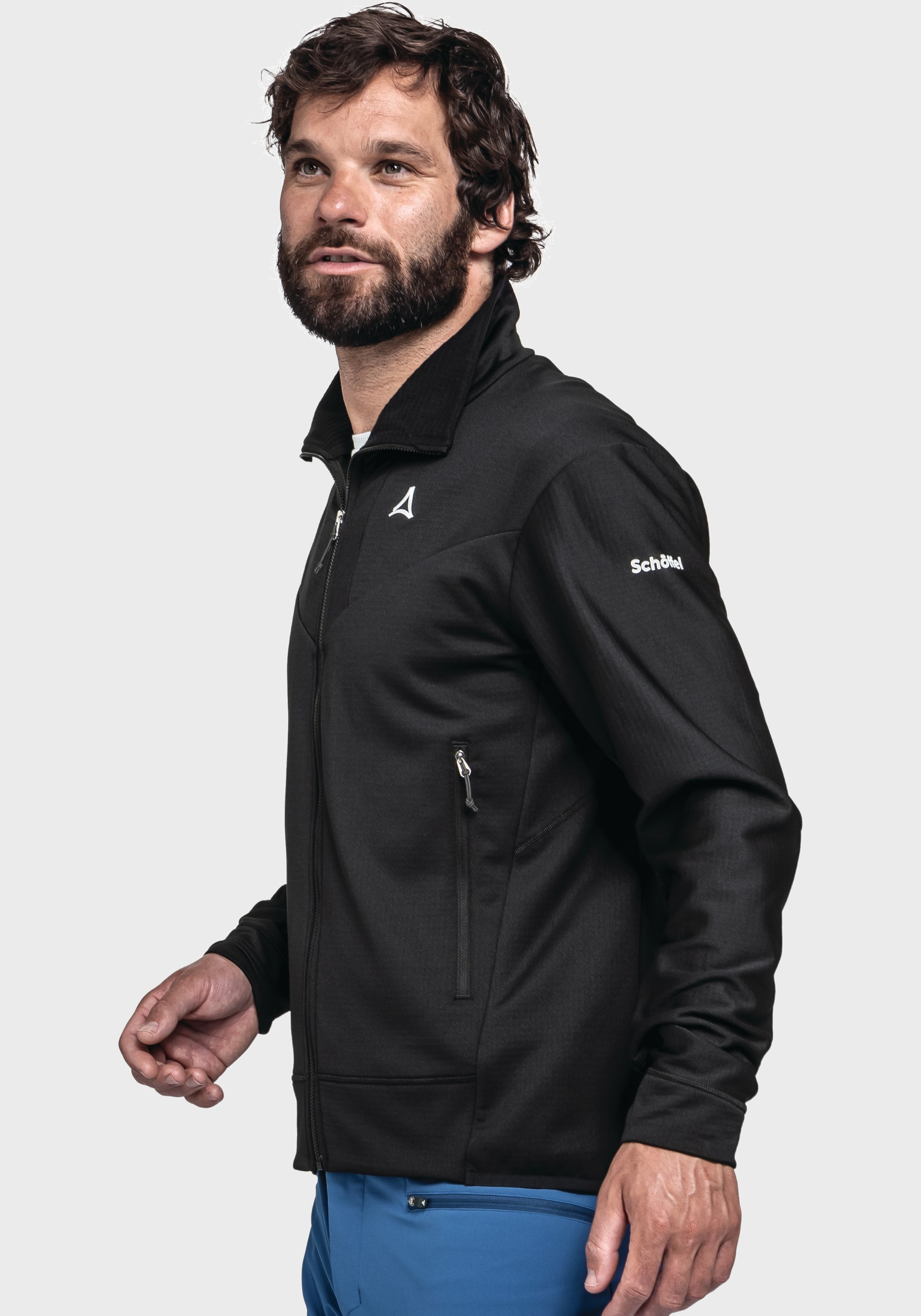 Schöffel Fleecejacke »Mountain Fleece Jkt Style Blaueis MNS«, ohne Kapuze