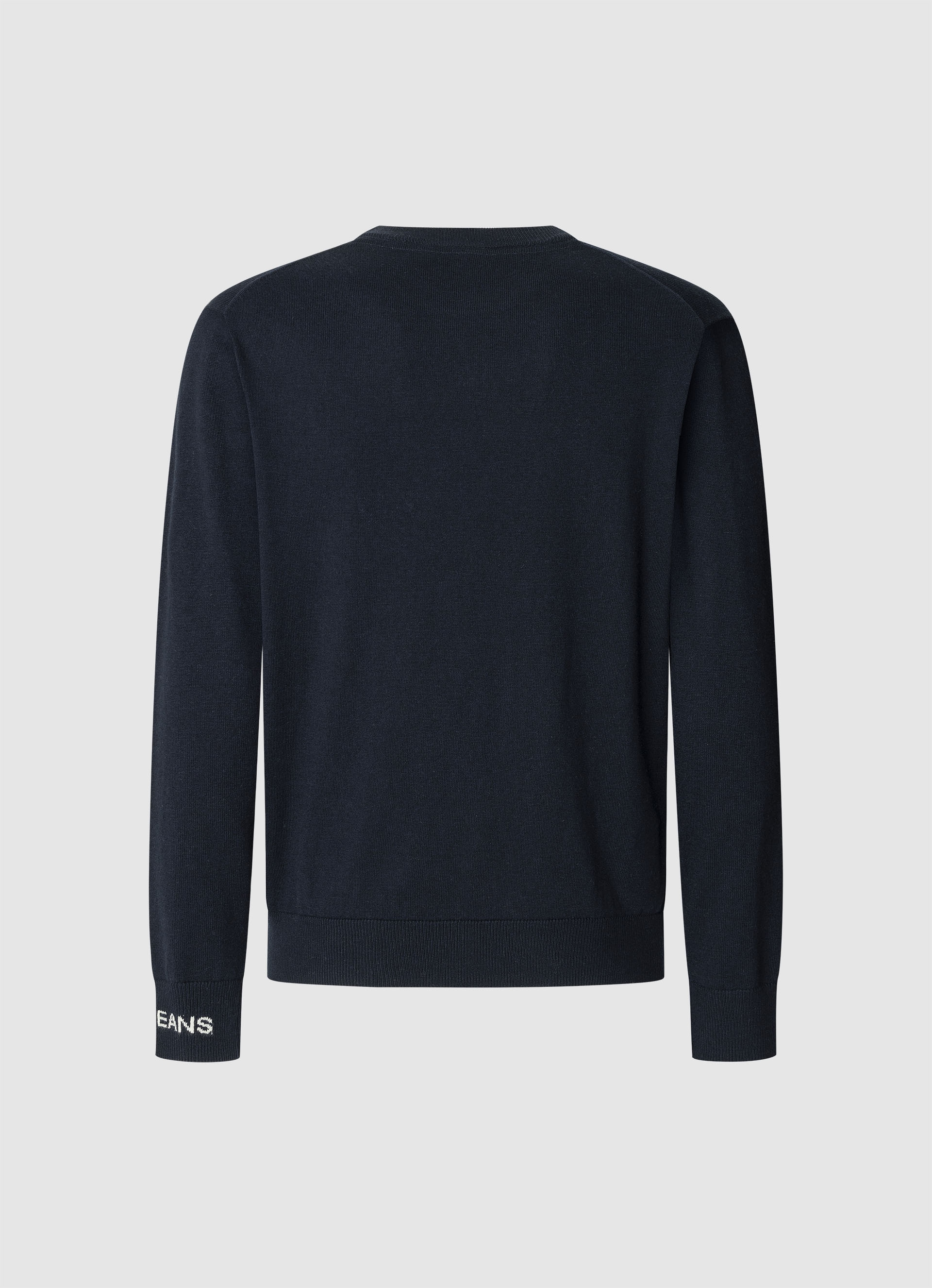Pepe Jeans Strickpullover »ANDRE CREW NECK«, mit Rundhals, Logo-Jacquard