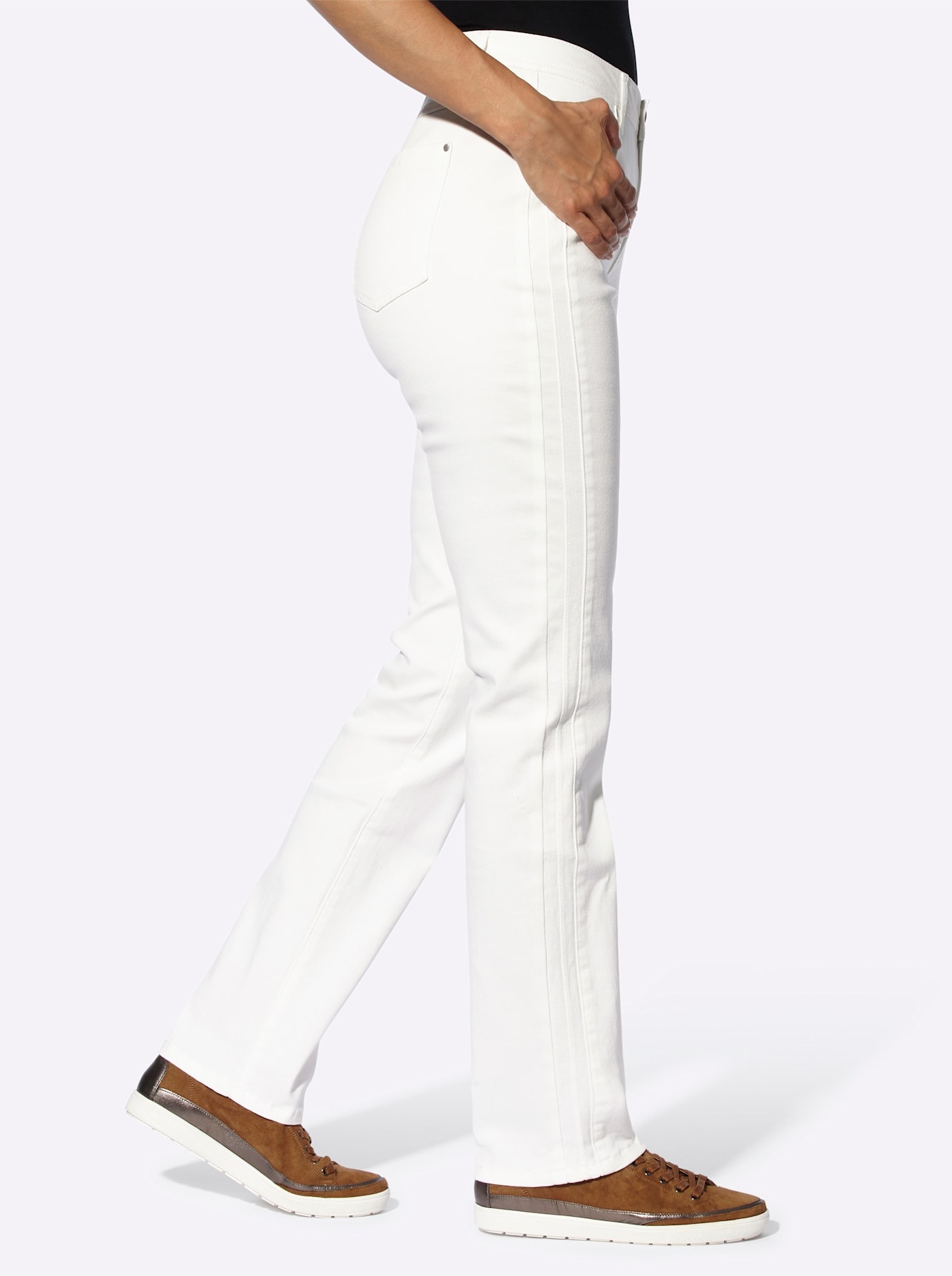 Casual Looks Bequeme Jeans, (1 tlg.)