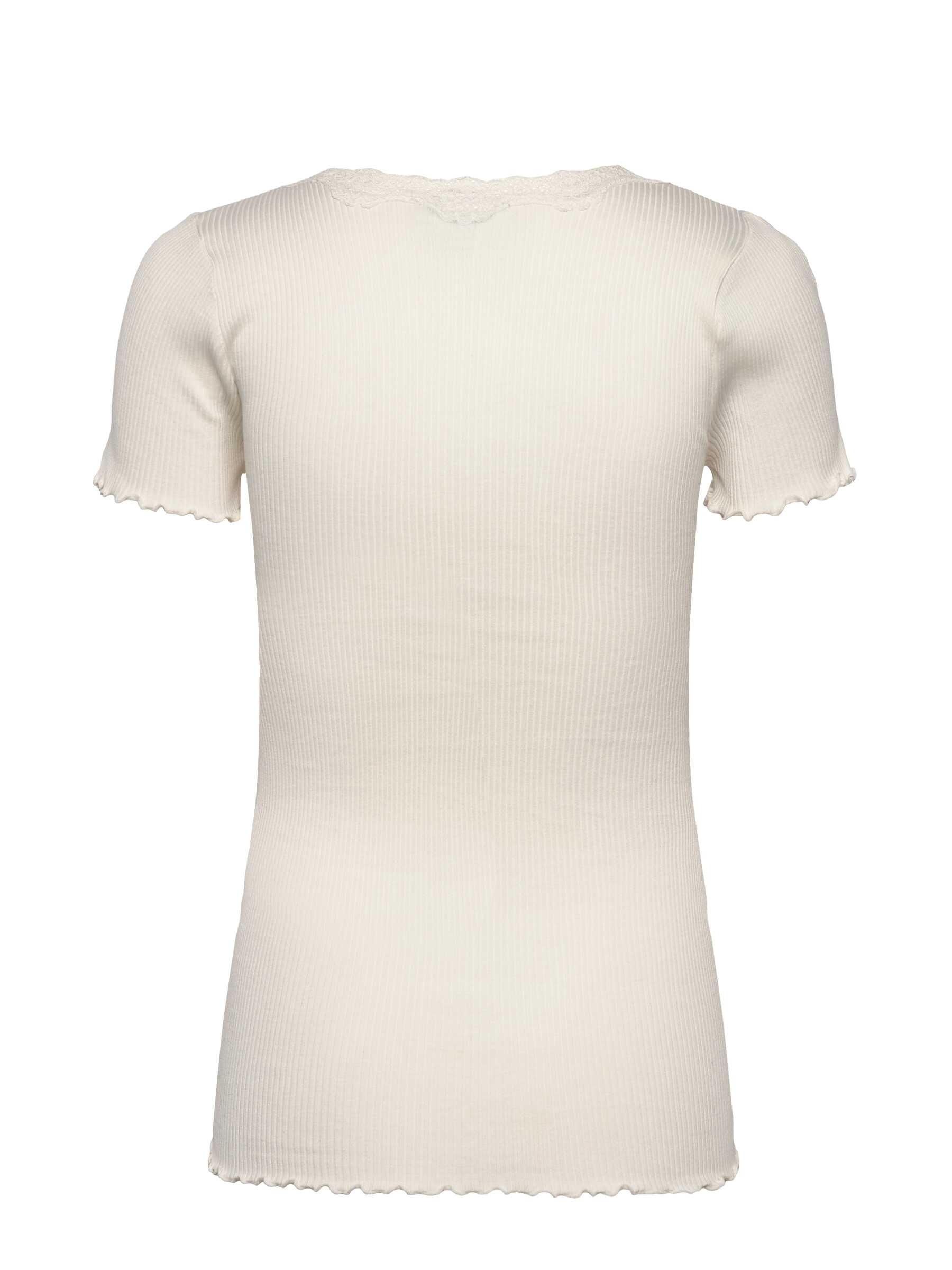 rosemunde Spitzenshirt »Beatha lace t-shirt« wunderschönes Halbarmshirt mit edler Spitze am Rundhalsausschnitt