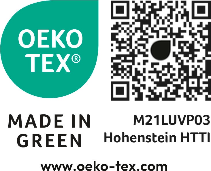 Schiesser GREEN Set Handtücher aus »Turin St.), (4 4er Baumwolle«, 100% OEKO-TEX®-zertifiziert MADE by im IN Reiskorn-Optik,