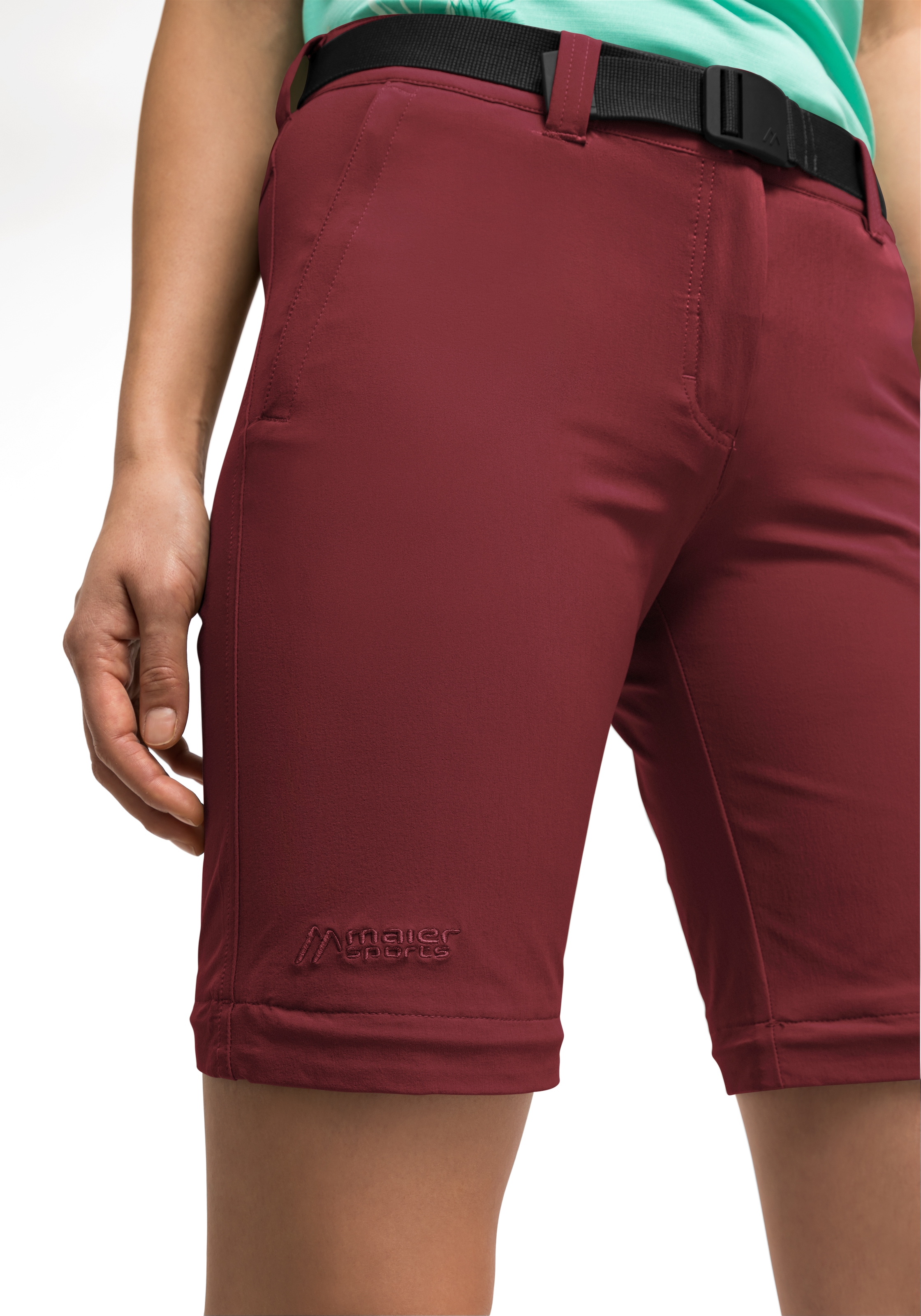 Maier Sports Funktionshose »Nata 2«, Damen Wanderhose, zipp-off Outdoor-Hose, 3 Taschen, Regular Fit