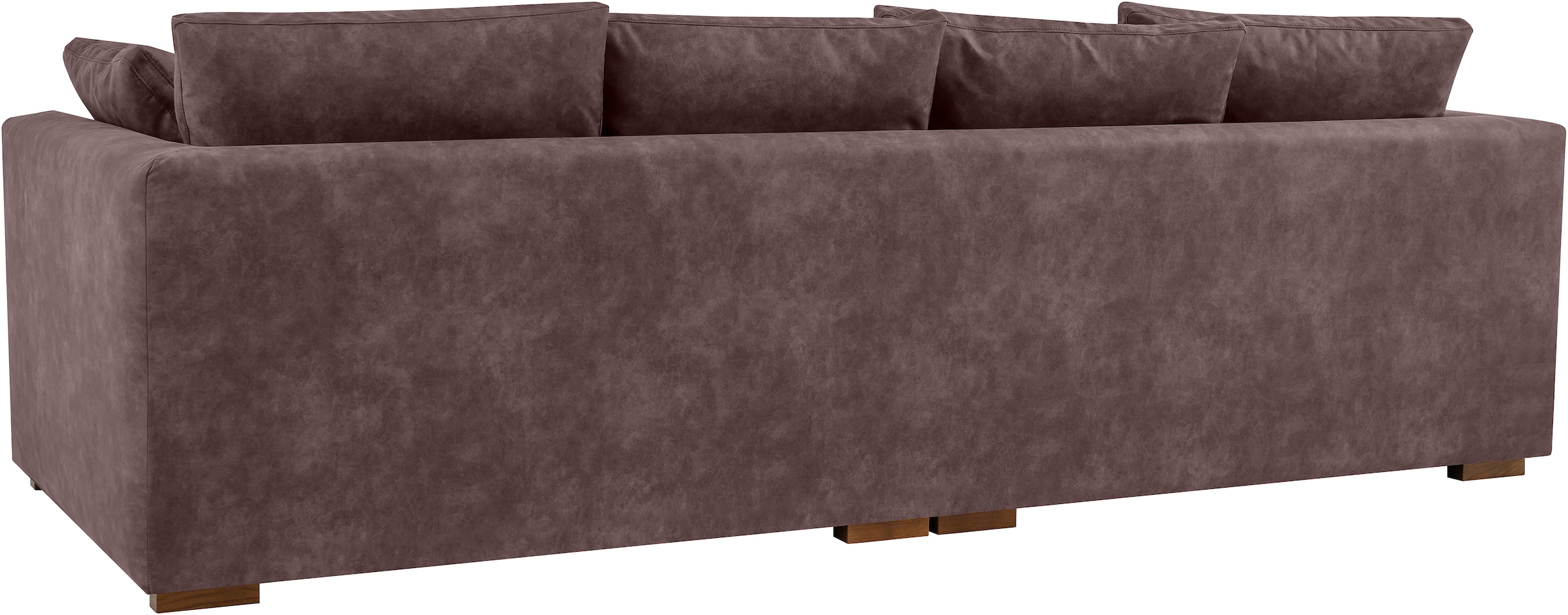 Home affaire Big-Sofa »Coray«, extra weich und kuschelig, Füllung mit Federn und Daunen