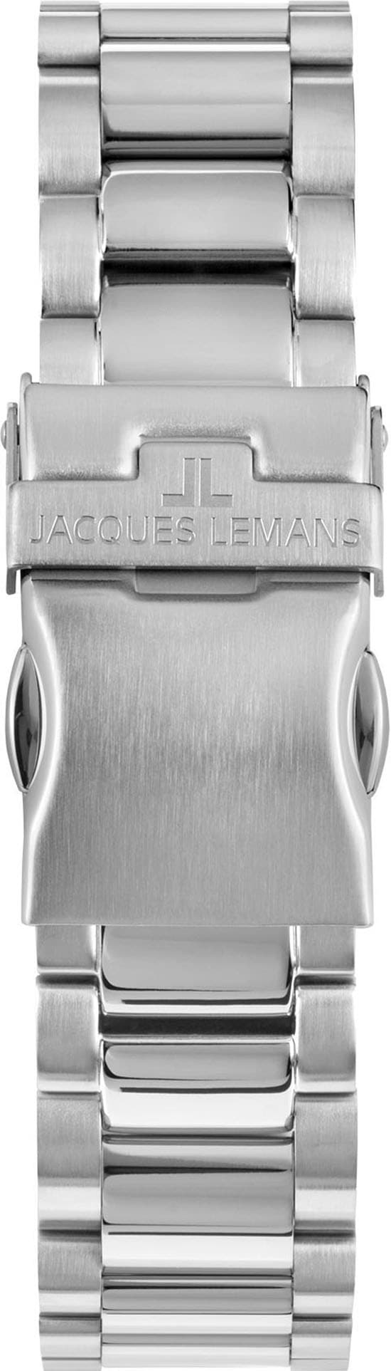 Jacques Lemans Kineticuhr »Hybromatic« Armbanduhr, Herrenuhr, Edelstahlarmband, analog, Tag