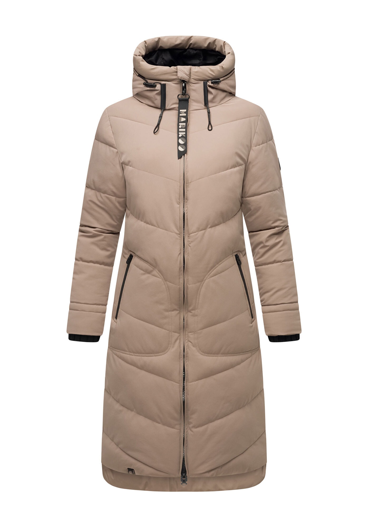 Marikoo Winterjacke »Marikoo Benikoo Damen lange Winterjacke B949«